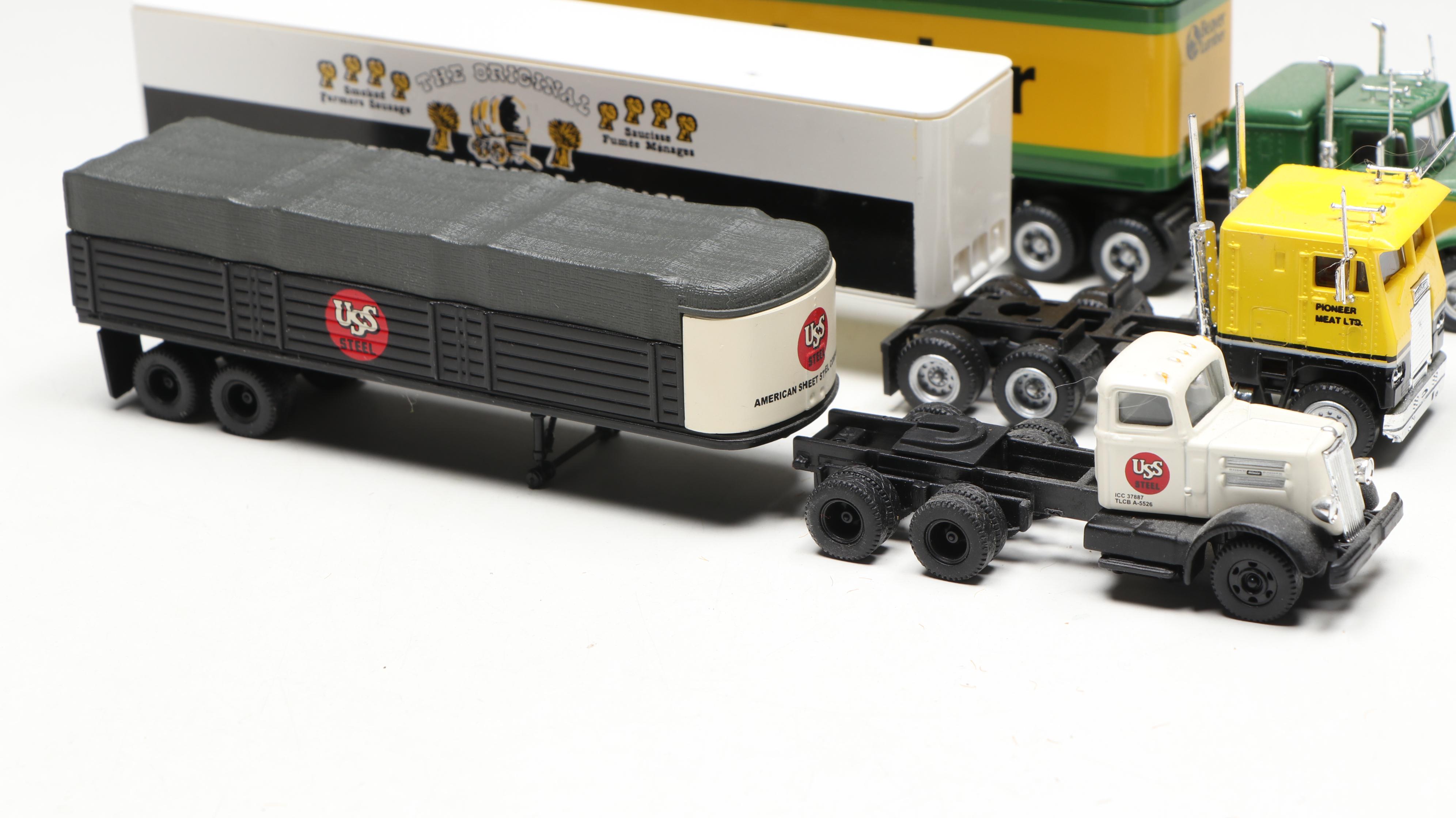 CMW Hennis, USS Steel, Sealtest Dairy Products and More Train Prop Trucks