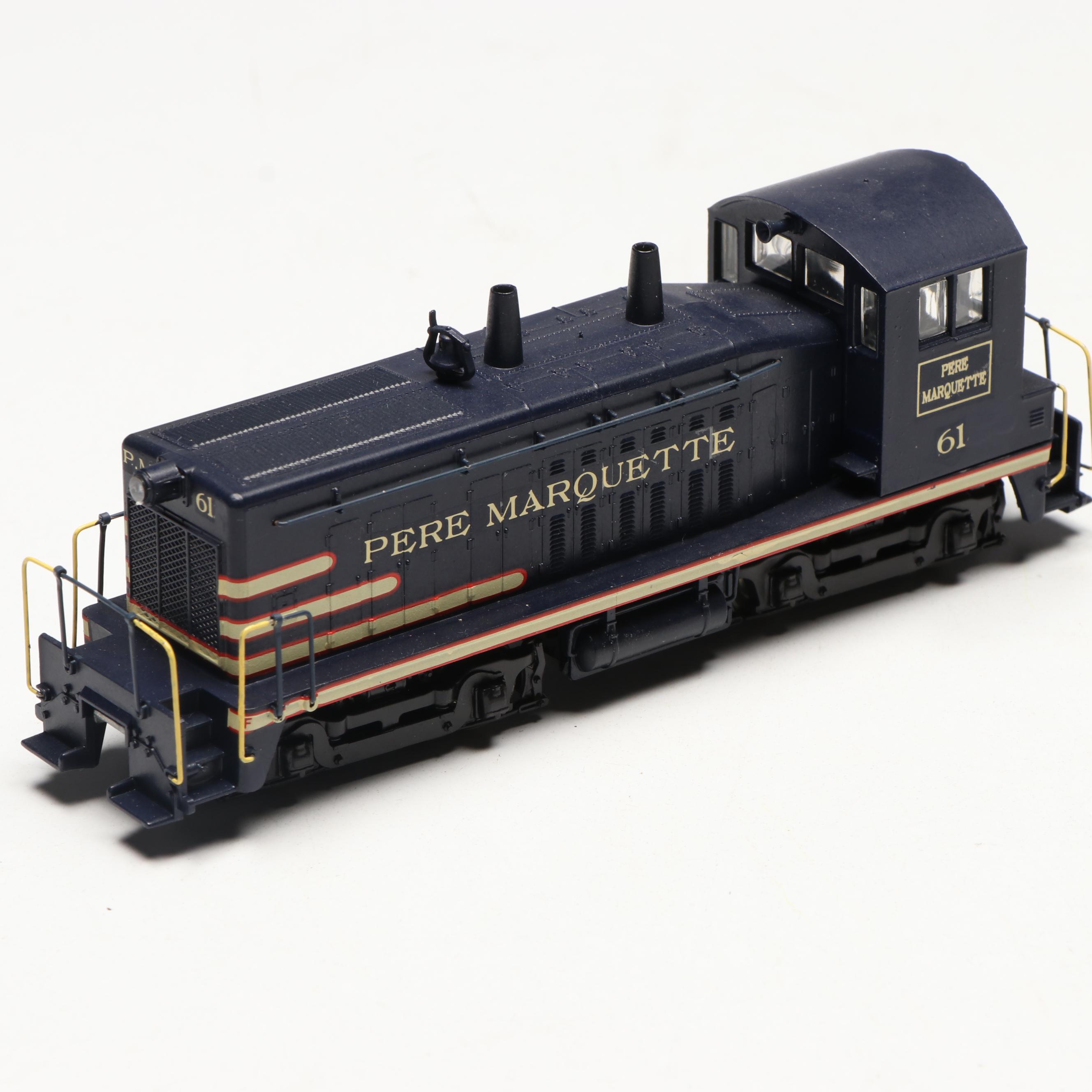 Tyco HO Scale Rock Island and Kato Ann Arbor Locomotives with More Train Cars