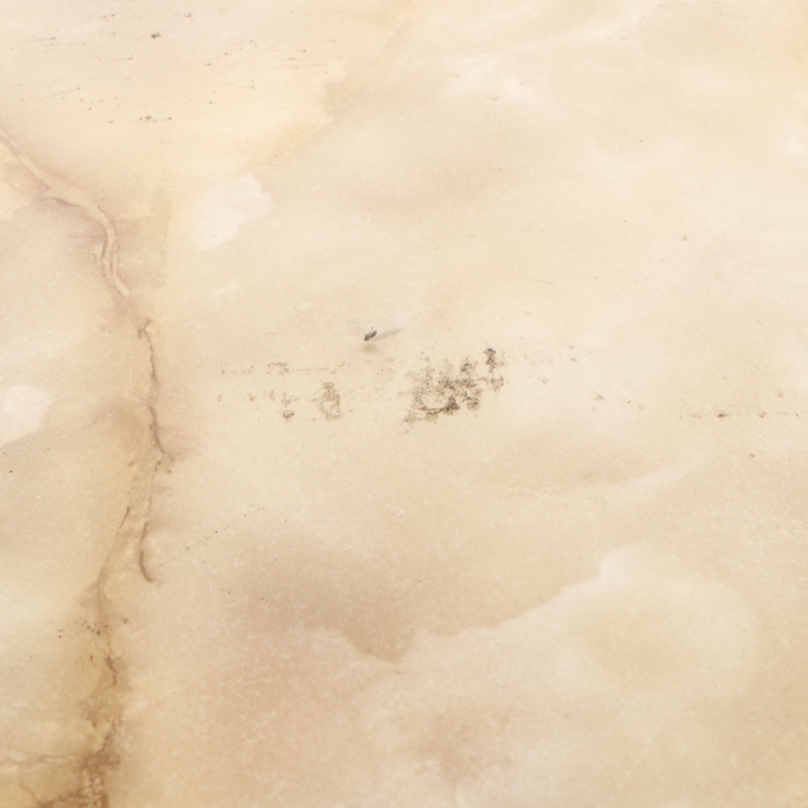 SM France Faux Marble Table with Art Nouveau Style Bentwood Barstools