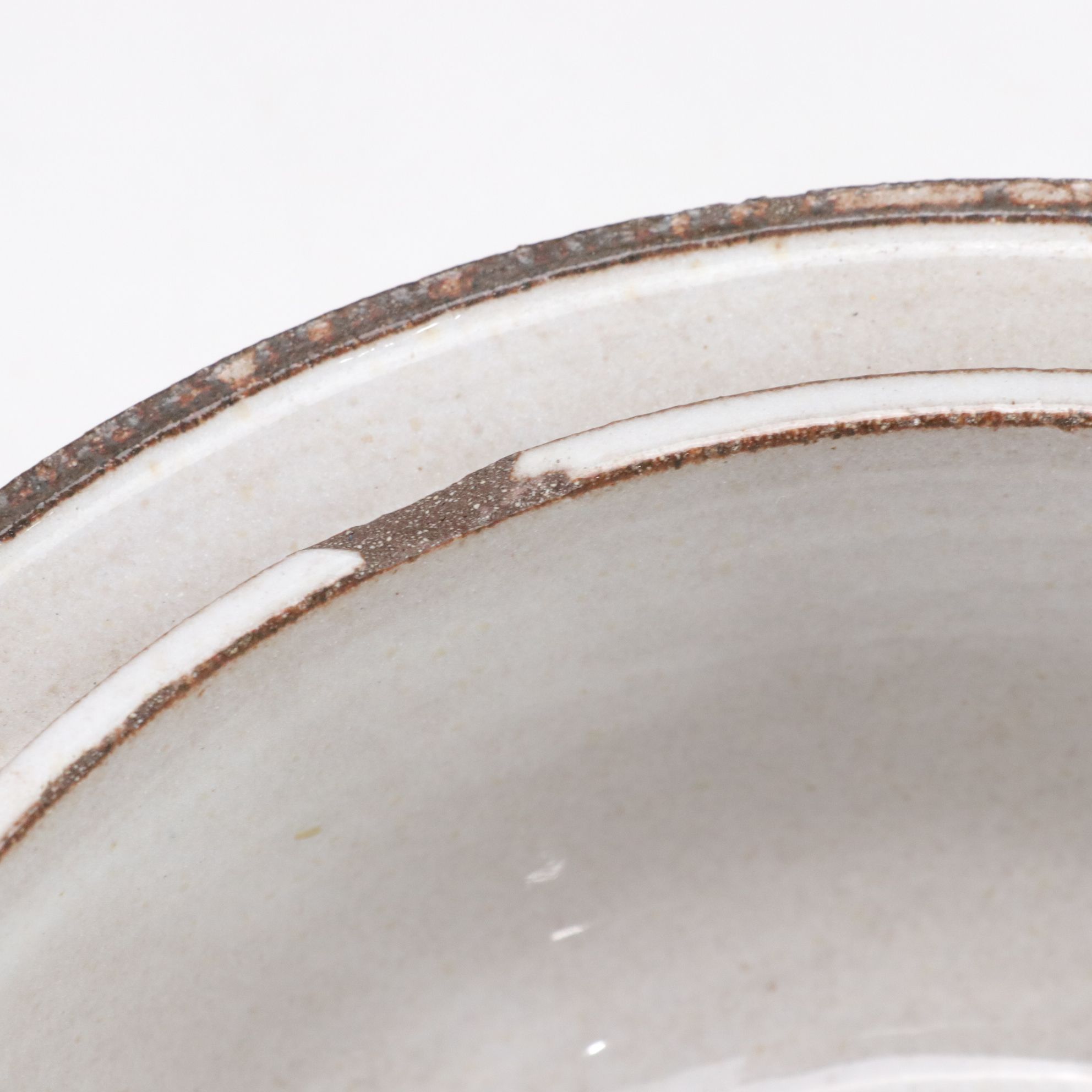 STOGO Denmark Ceramic Casserole and Serving Bowl with Eight Plates