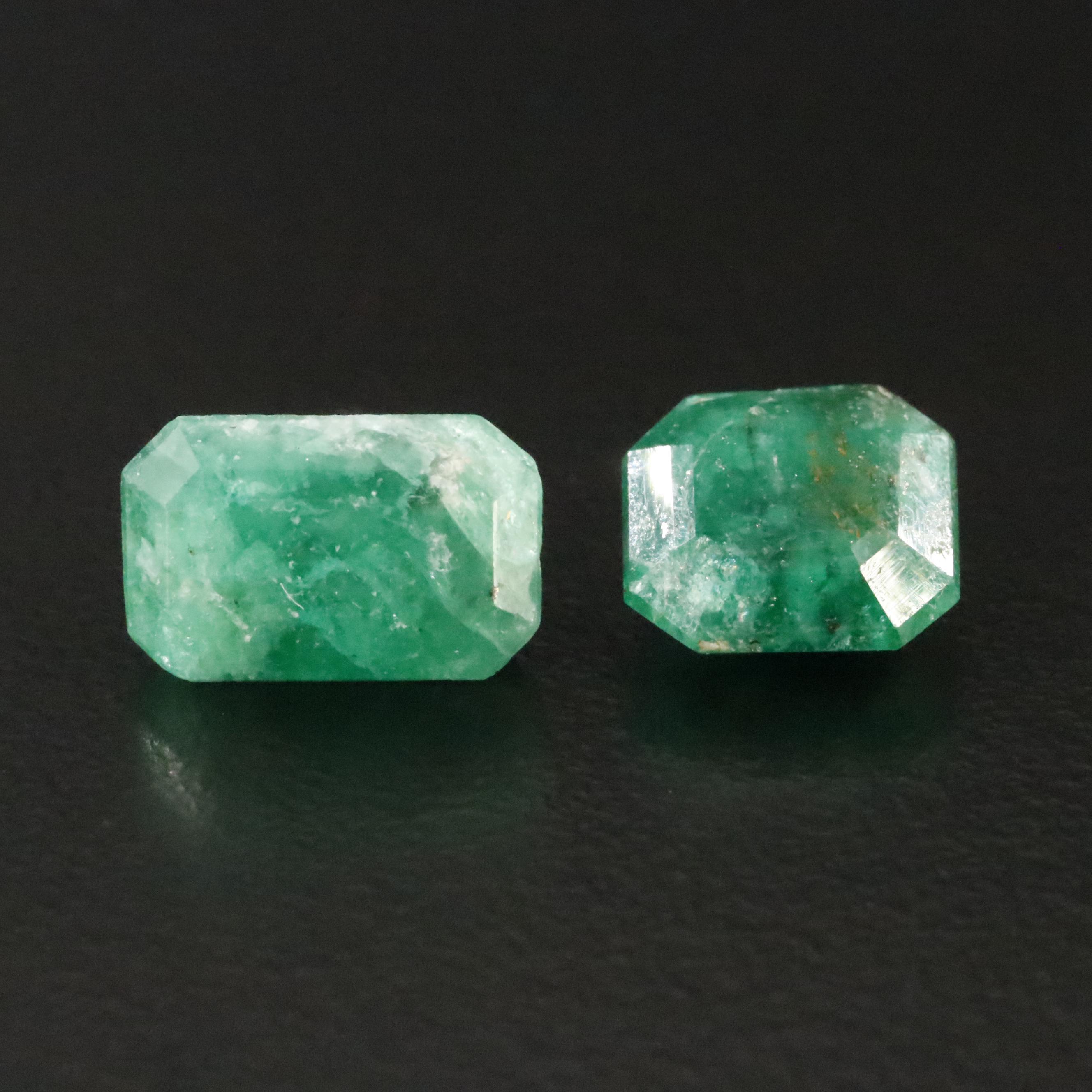 Loose 5.55 CTW Emeralds