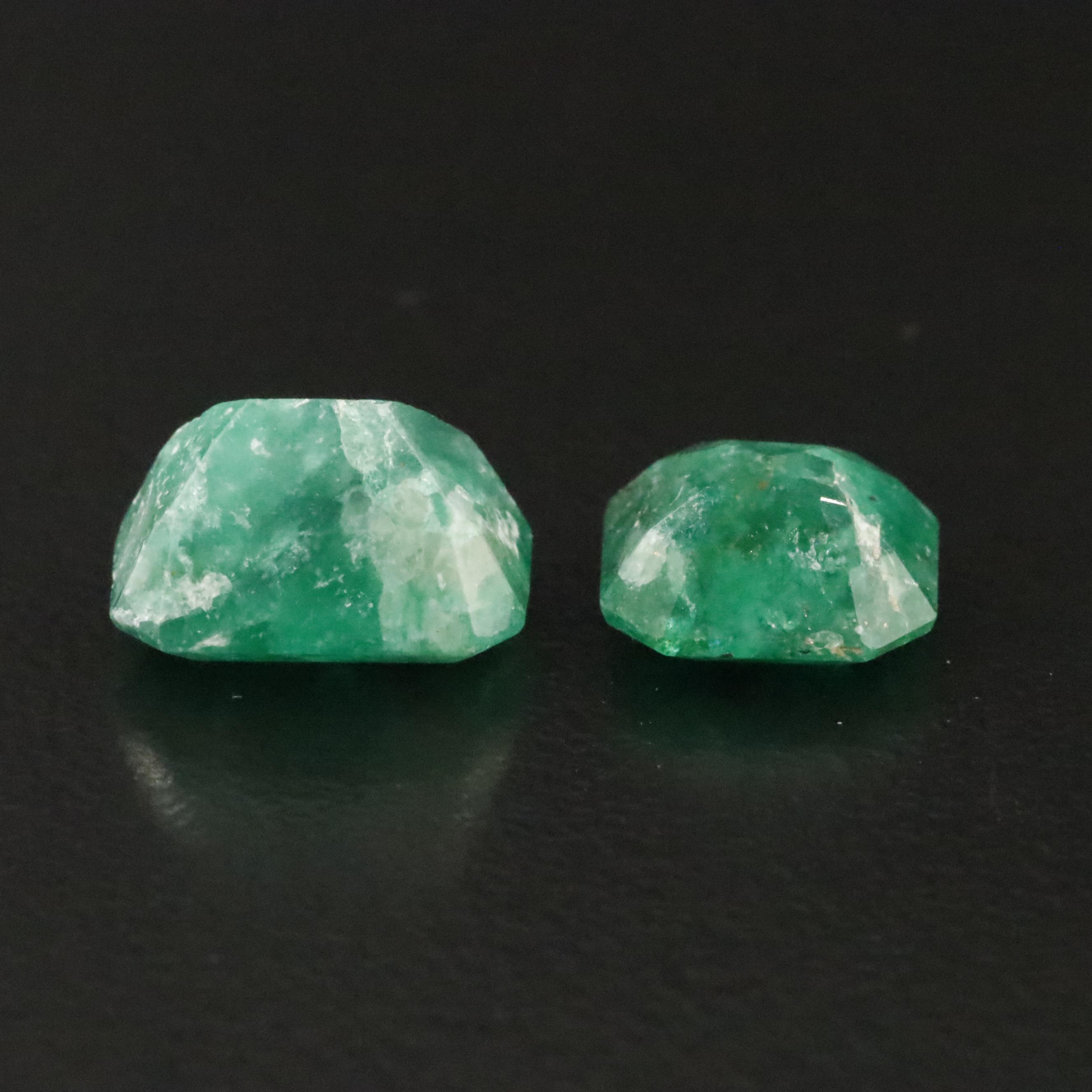 Loose 5.55 CTW Emeralds