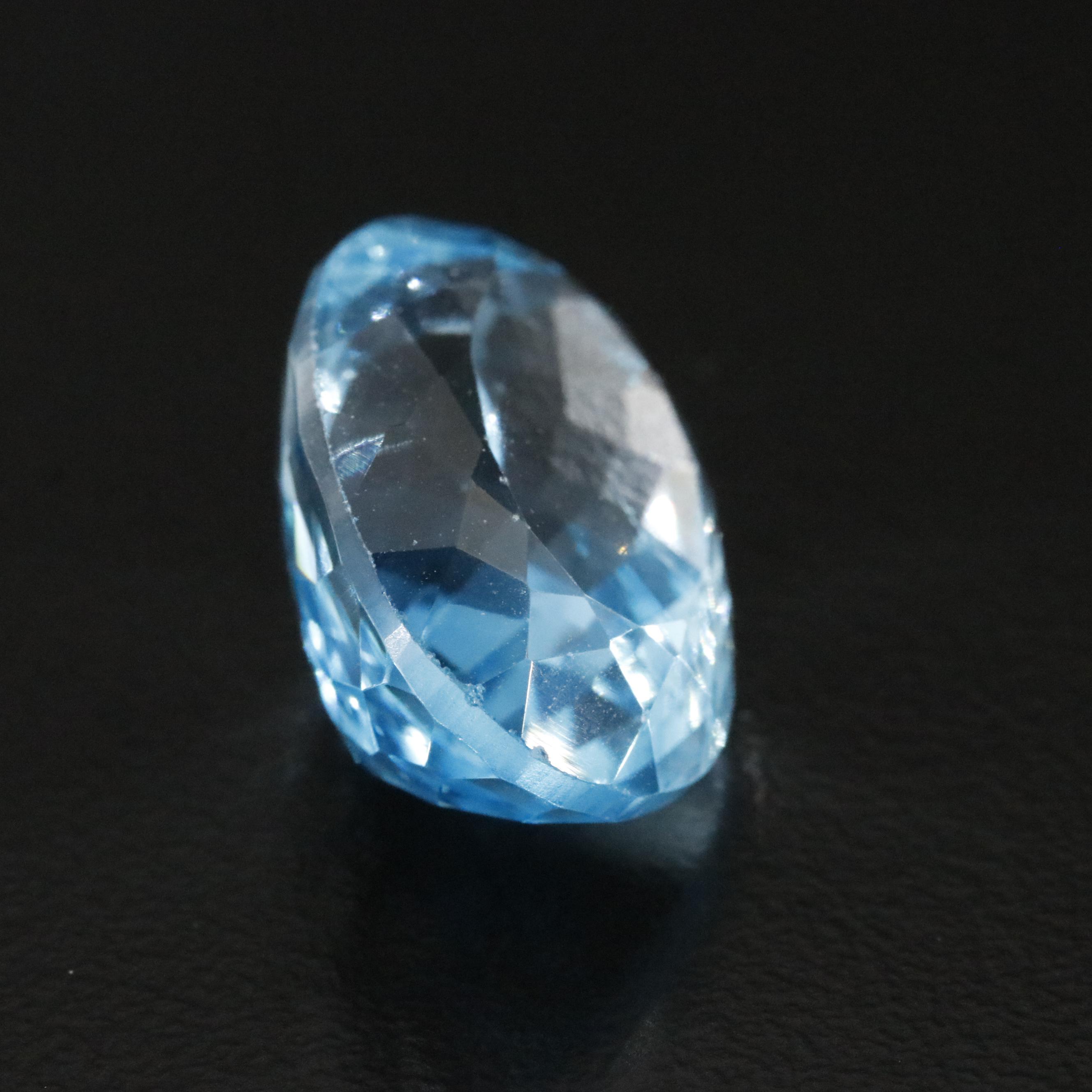 Loose 19.42 CT Blue Topaz