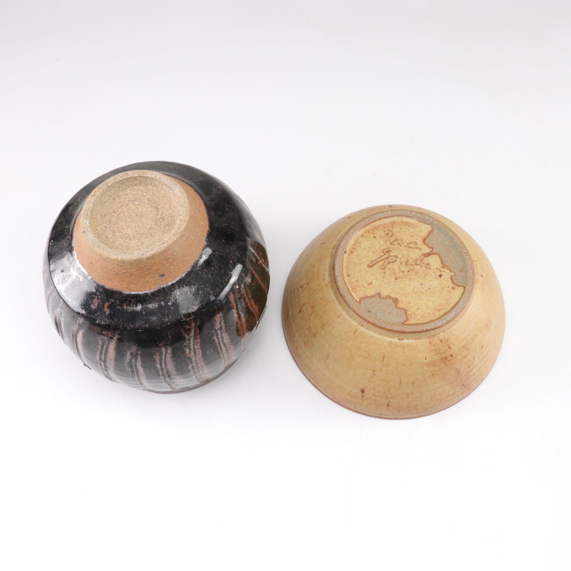 Speckled & Drip Glaze Spun Pottery Bowl Collection