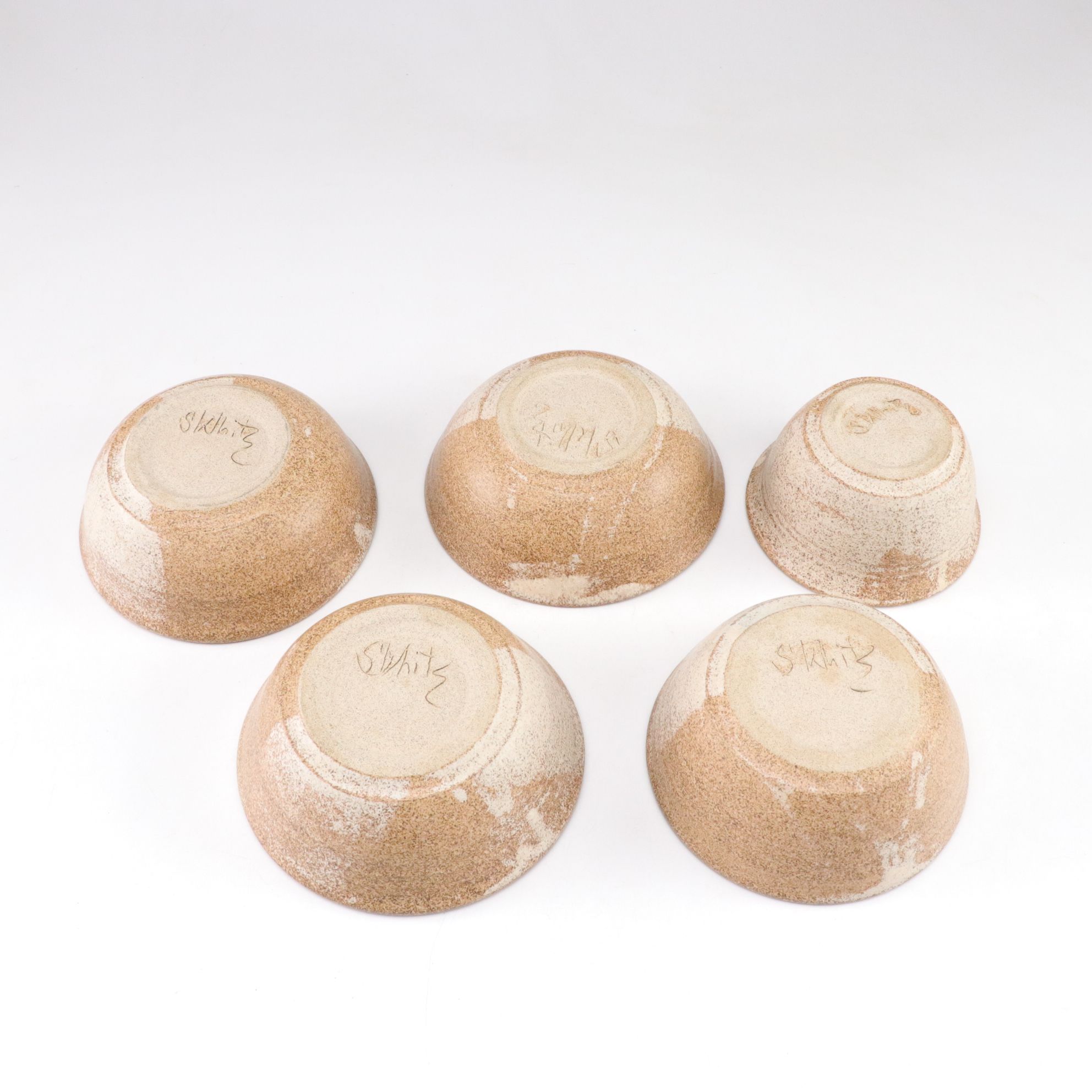 Speckled & Drip Glaze Spun Pottery Bowl Collection