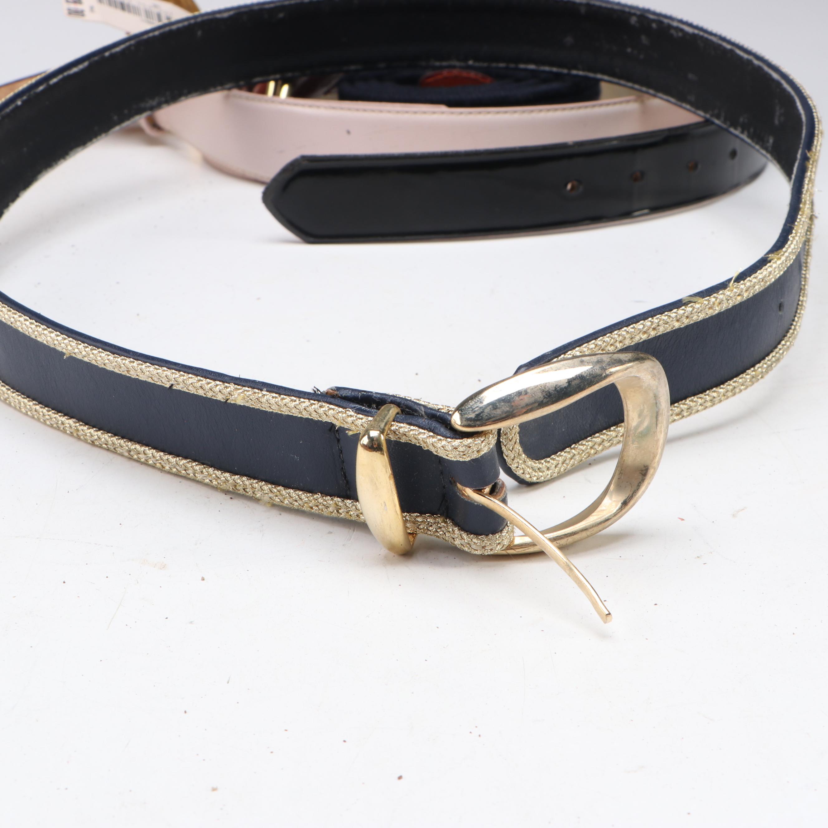 Talbots, Liz Claiborne, Fossil and Other Leather and Synthetic Belts