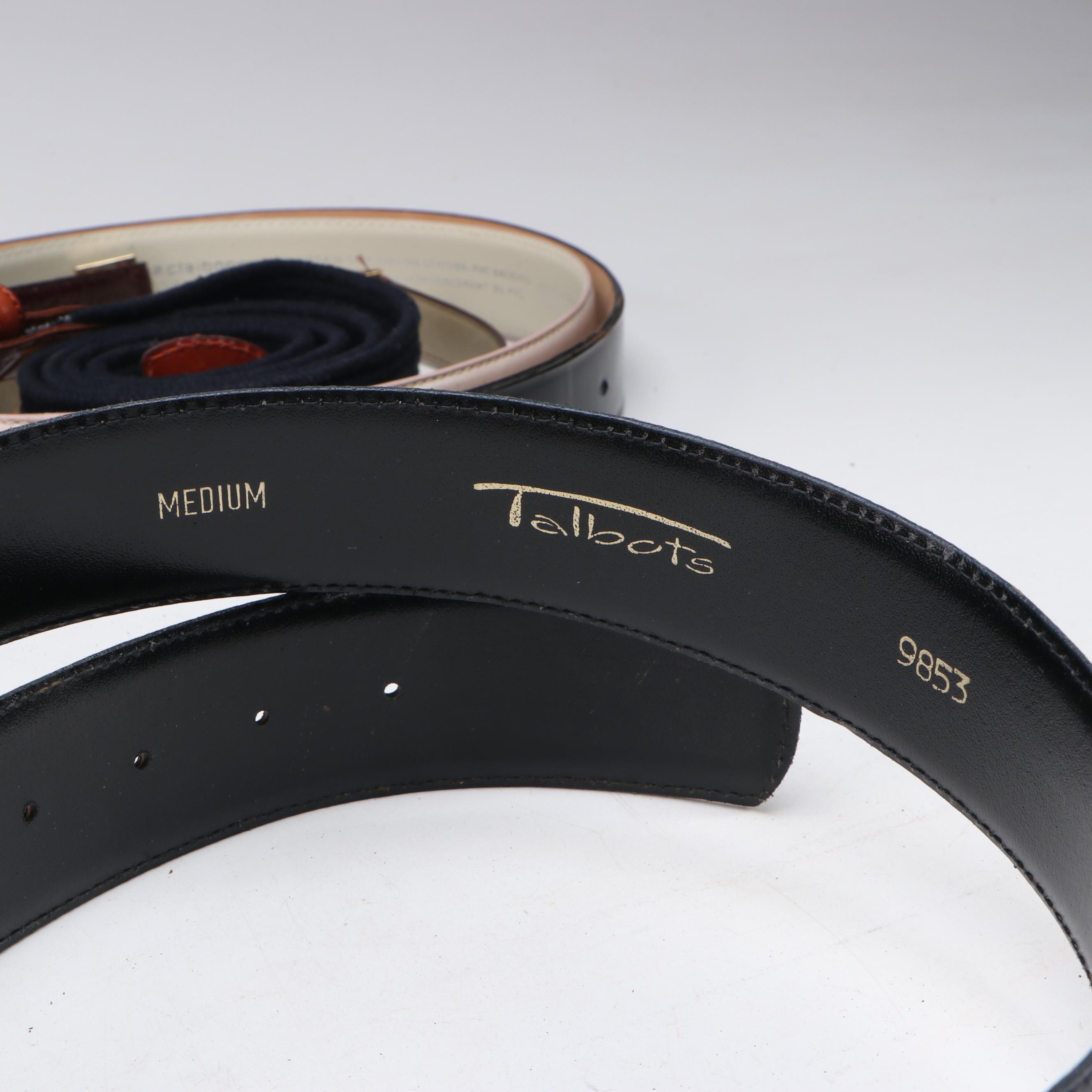 Talbots, Liz Claiborne, Fossil and Other Leather and Synthetic Belts