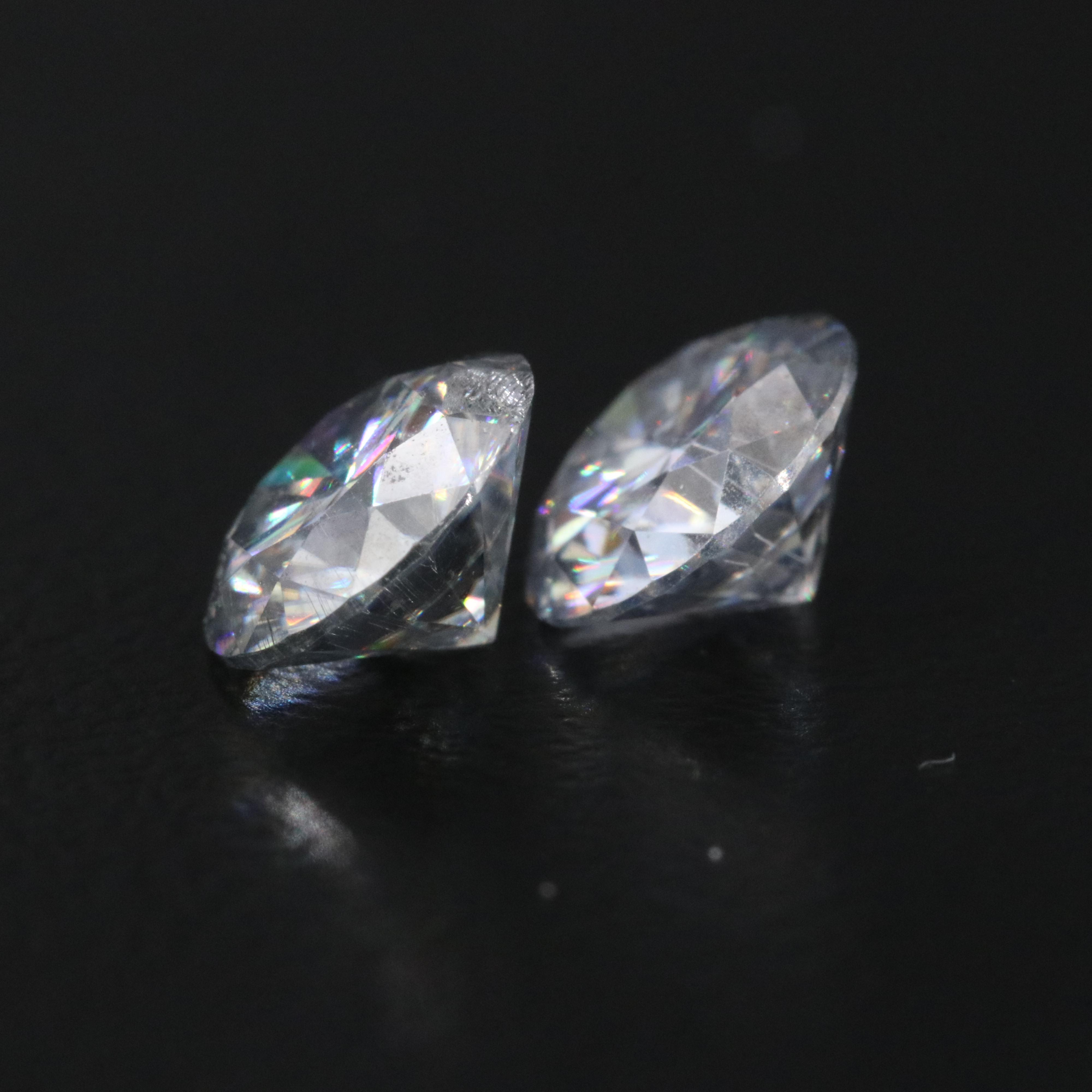 Loose 8.48 CTW Moissanites
