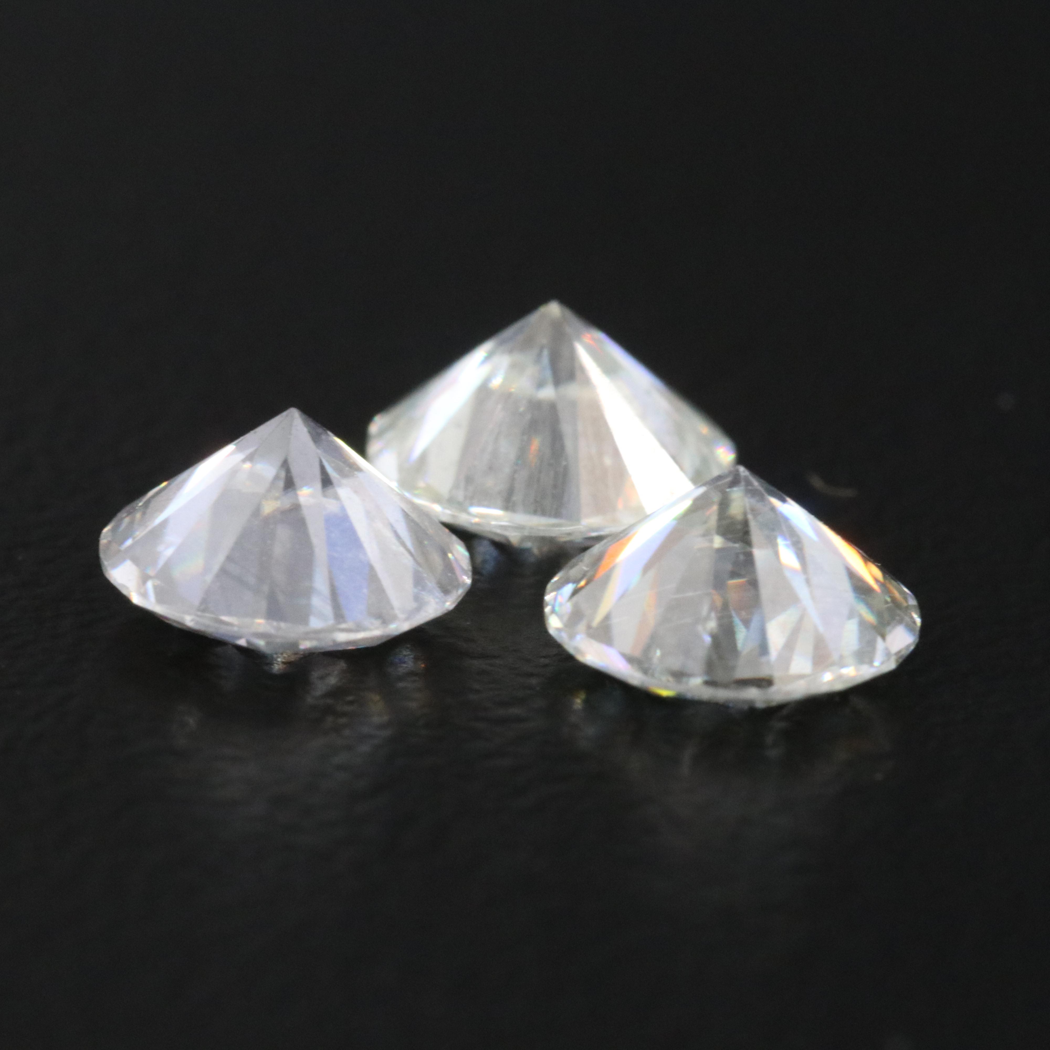 Loose 8.48 CTW Moissanites