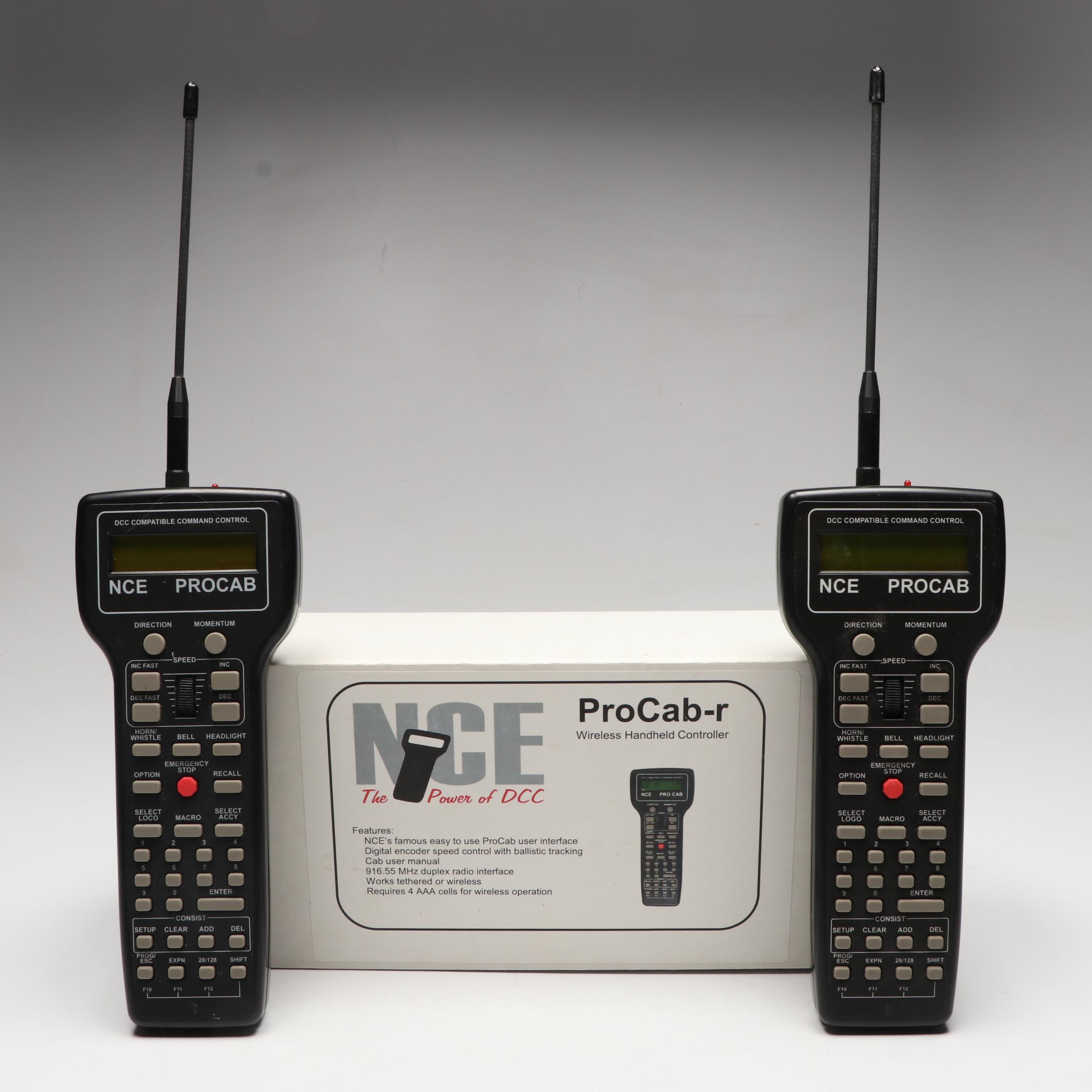 NCE ProCab-r Wireless Handheld Controller and Lionel 6-32923 1.8 Amp Transformer