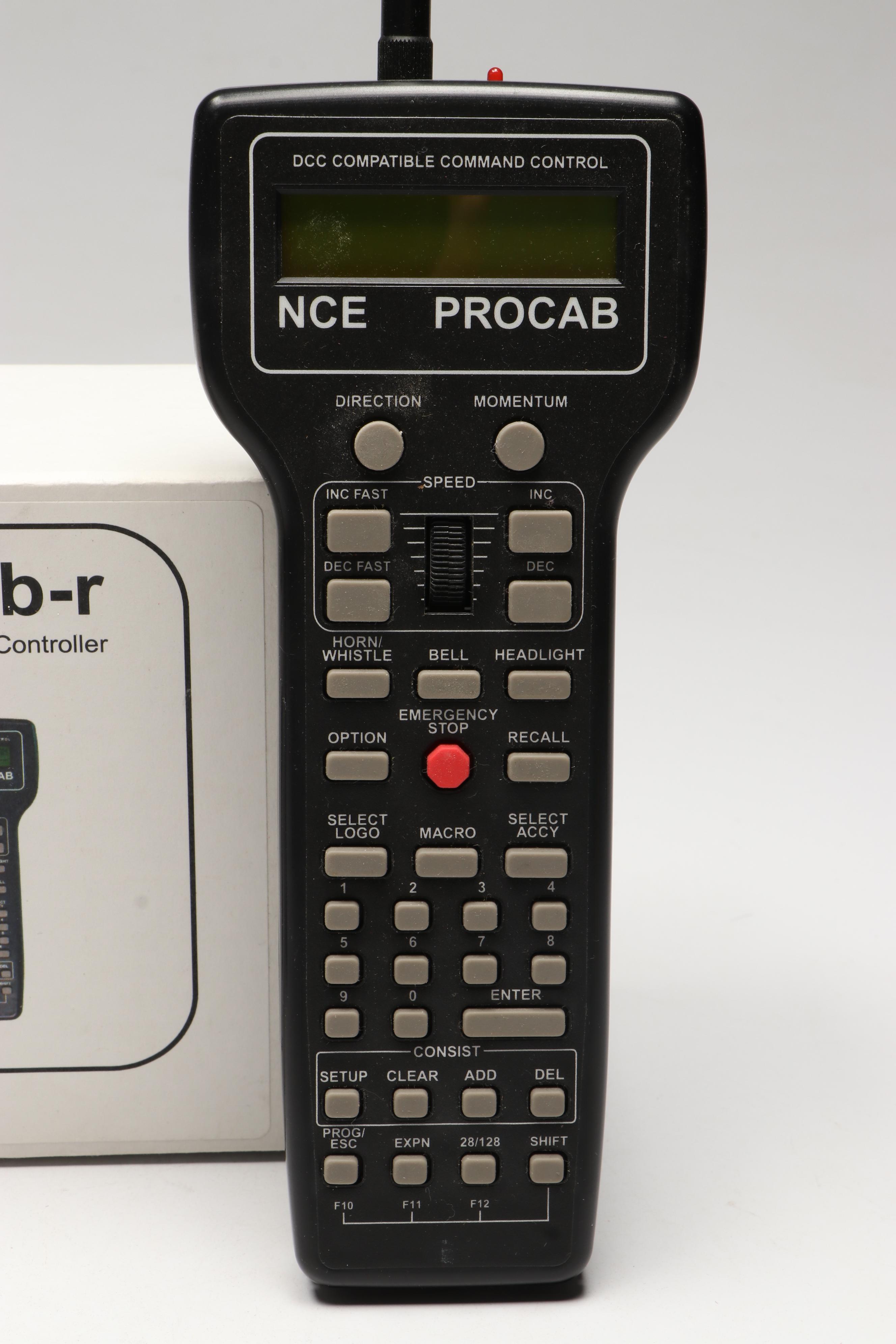 NCE ProCab-r Wireless Handheld Controller and Lionel 6-32923 1.8 Amp Transformer