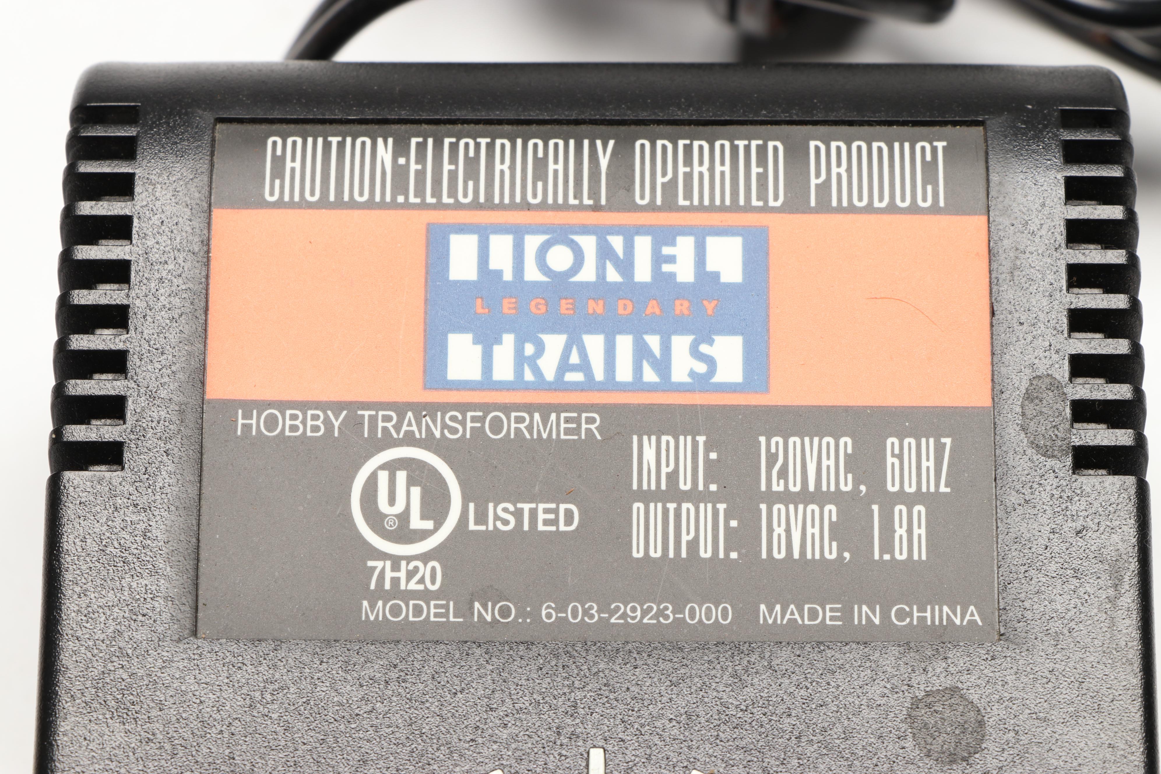 NCE ProCab-r Wireless Handheld Controller and Lionel 6-32923 1.8 Amp Transformer
