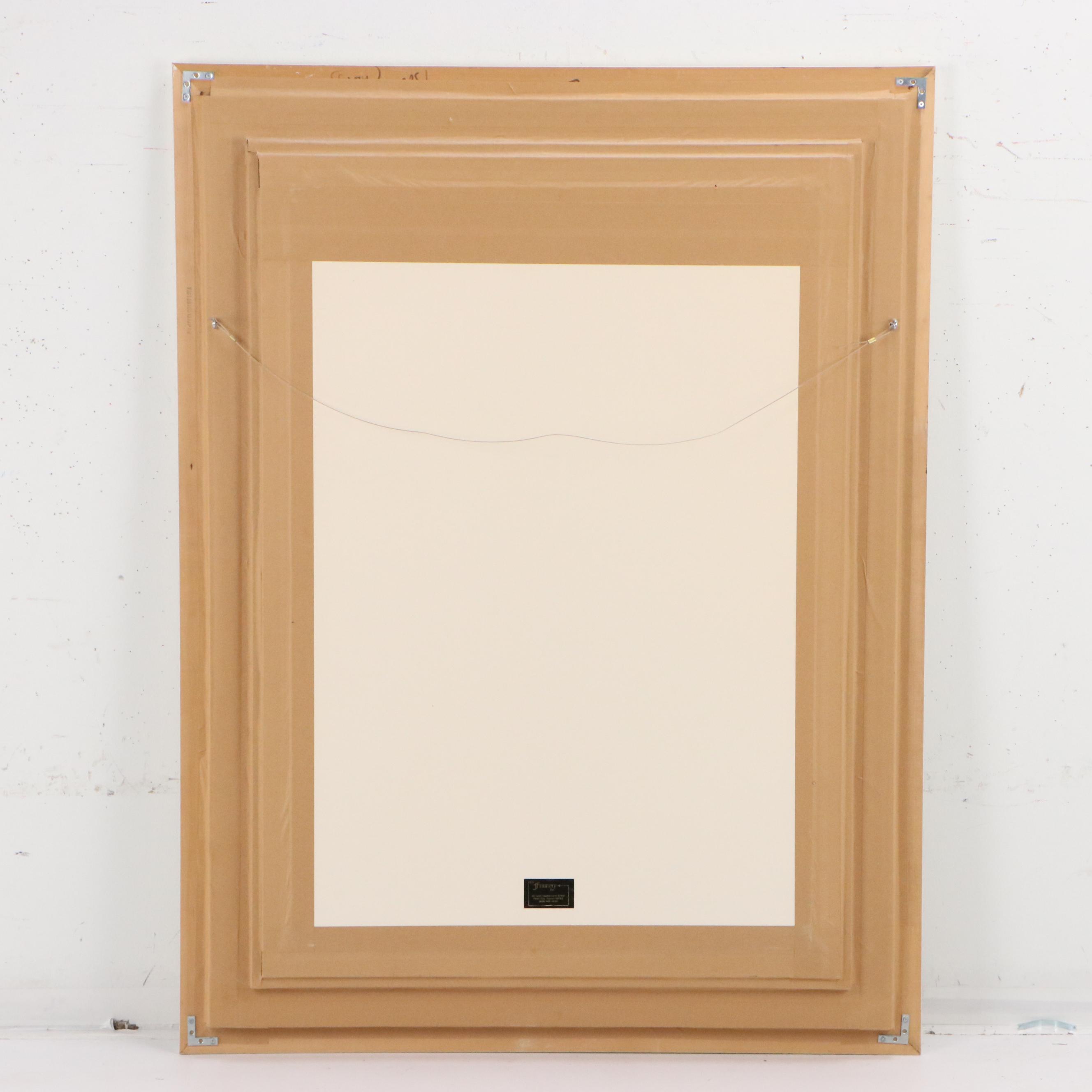 Hisashi Otsuka Embossed Lithograph "Lady Mieko of Autumn," 1993