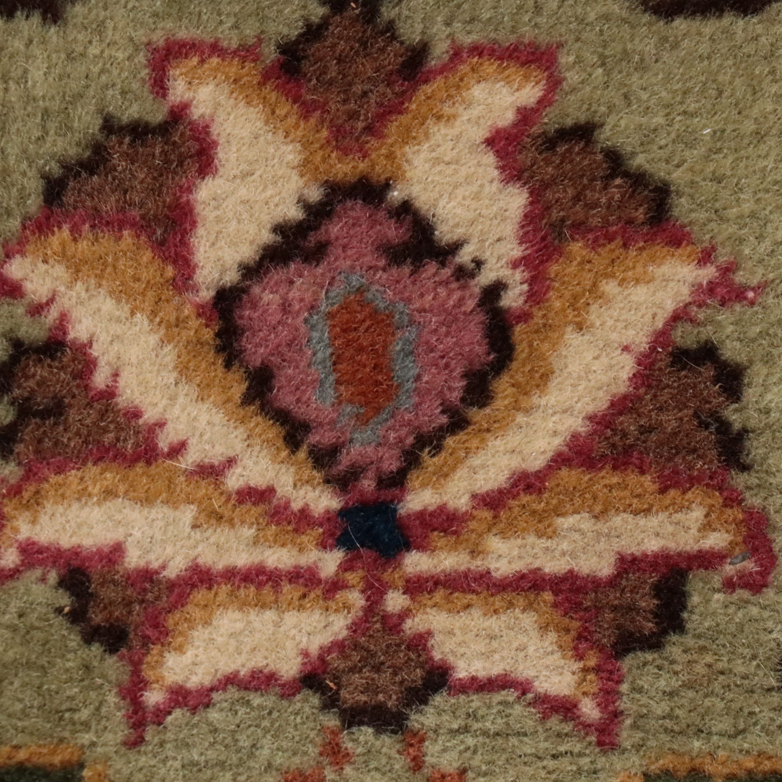 6'3 x 9'8 Hand-Knotted Persian Tabriz Area Rug