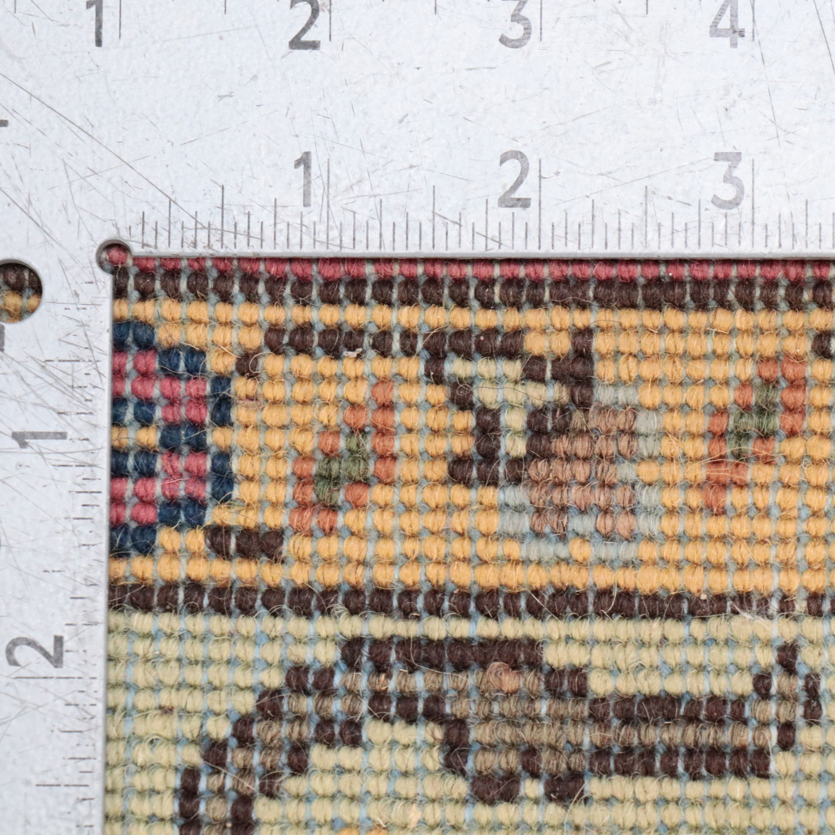 6'3 x 9'8 Hand-Knotted Persian Tabriz Area Rug