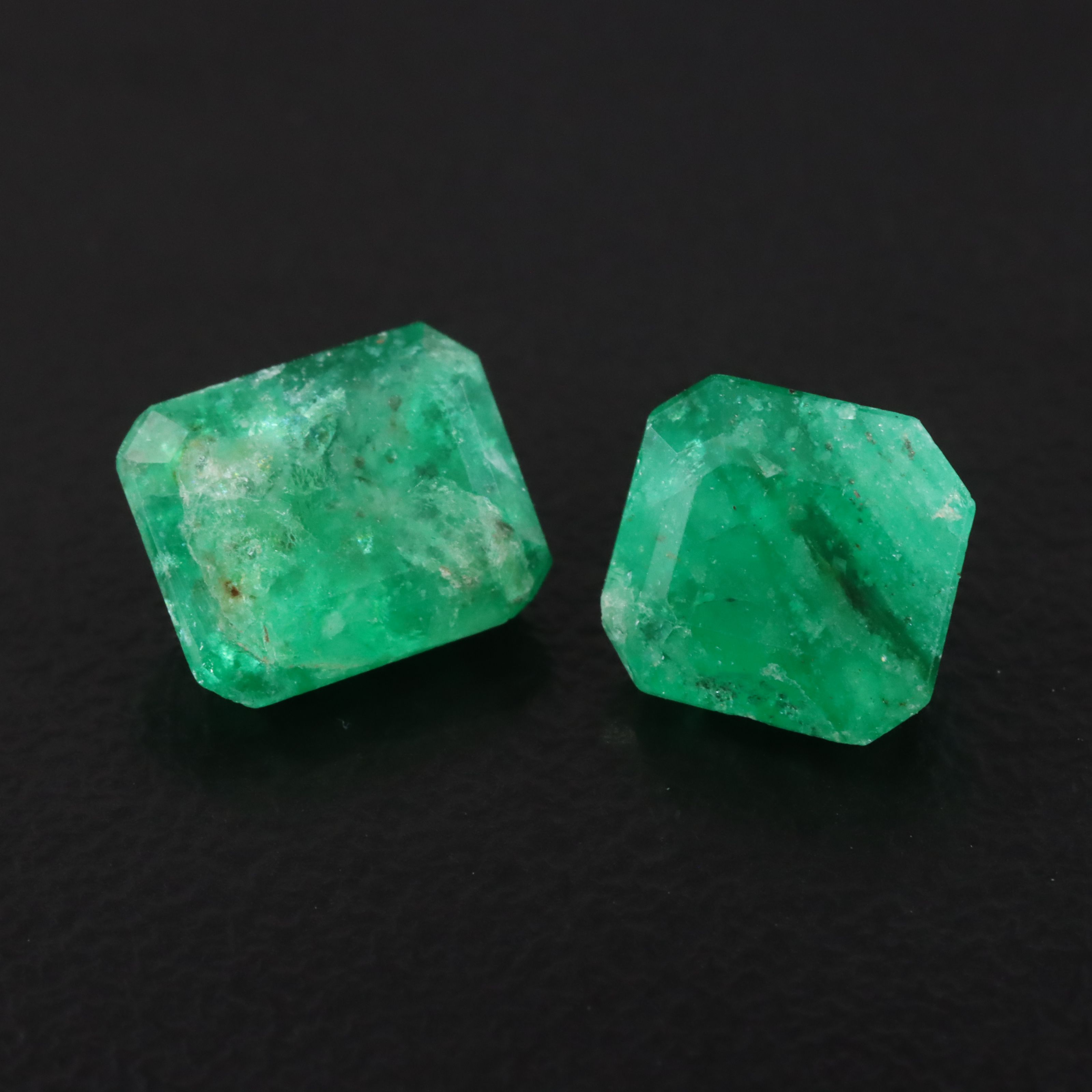 Loose 4.68 CTW Emeralds