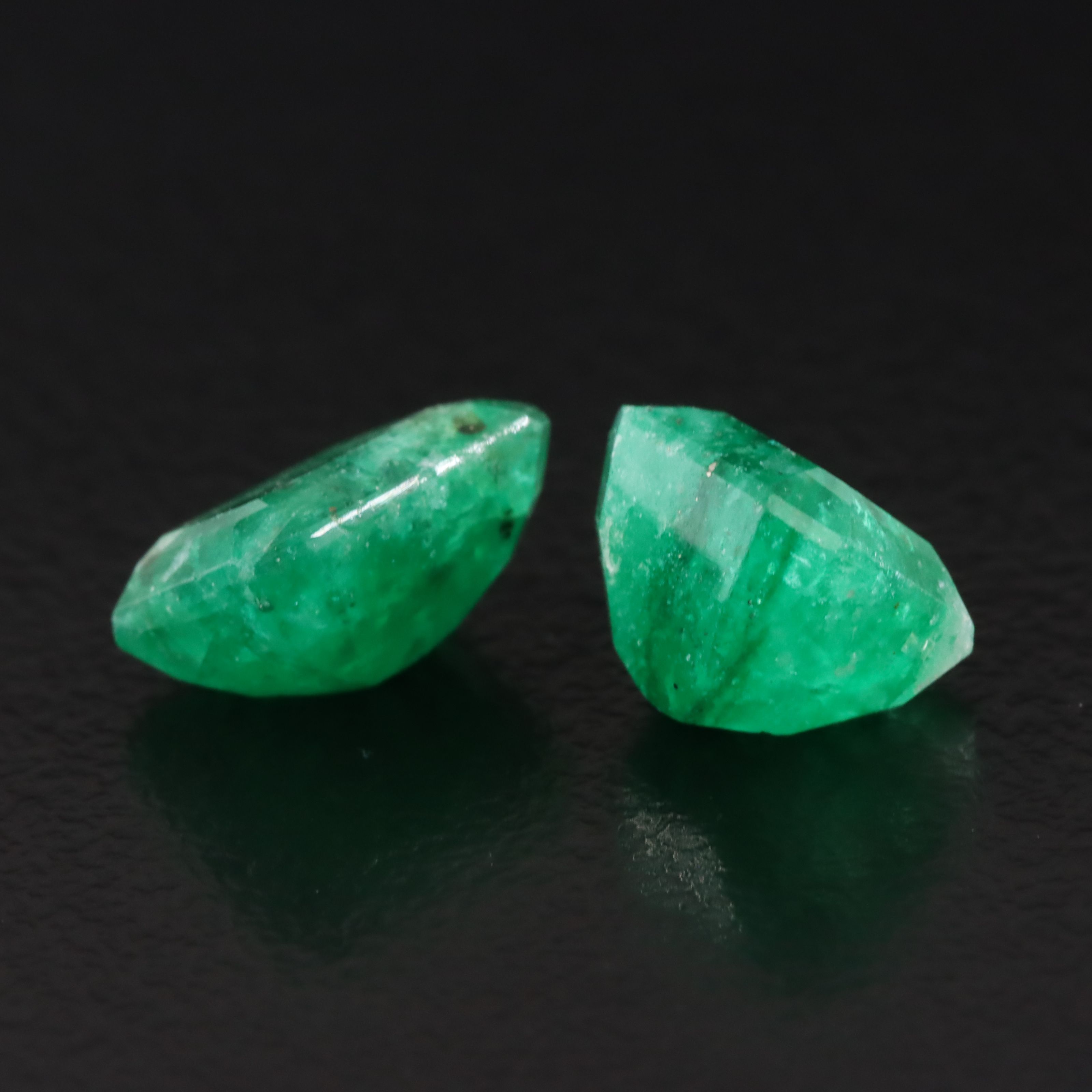 Loose 4.68 CTW Emeralds