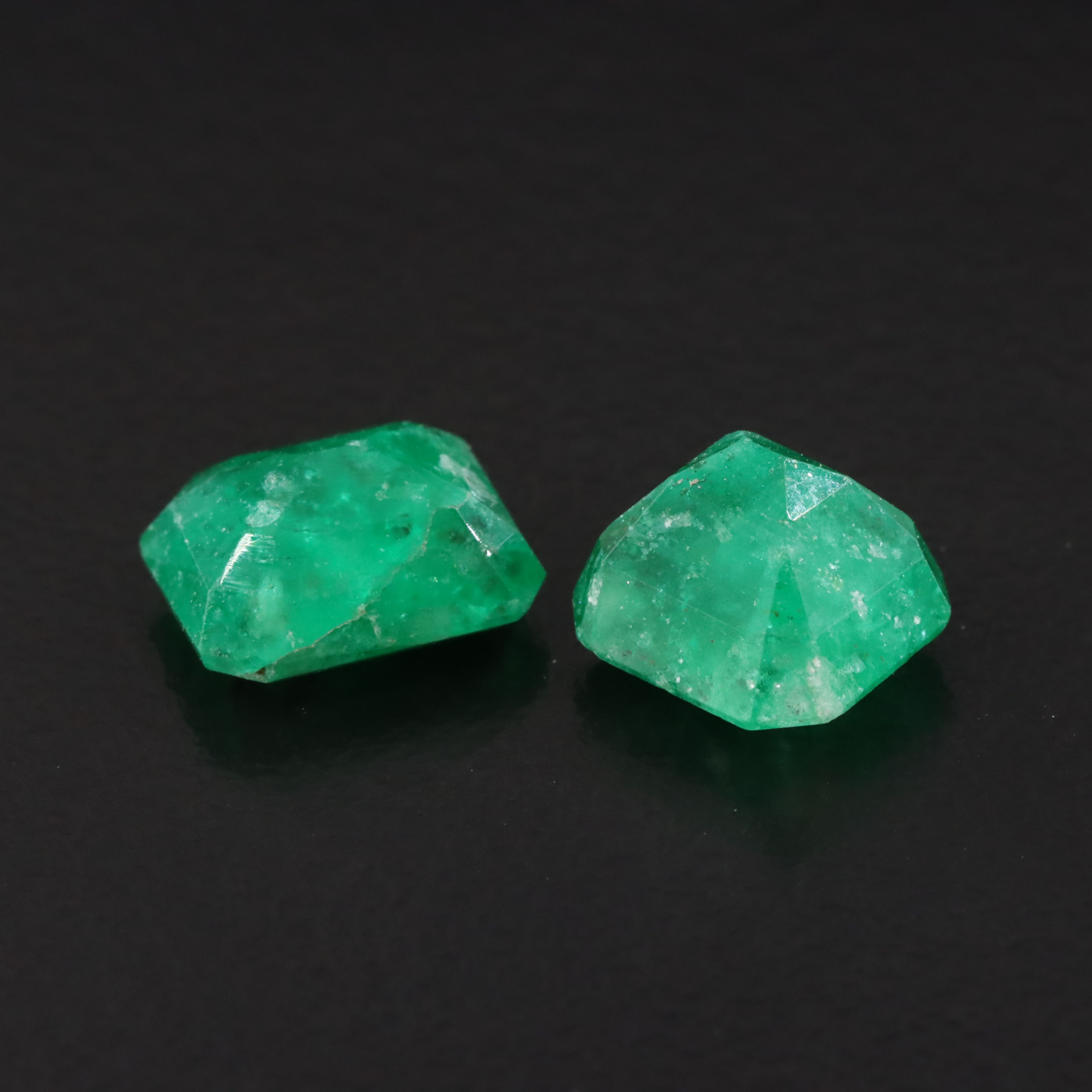 Loose 4.68 CTW Emeralds