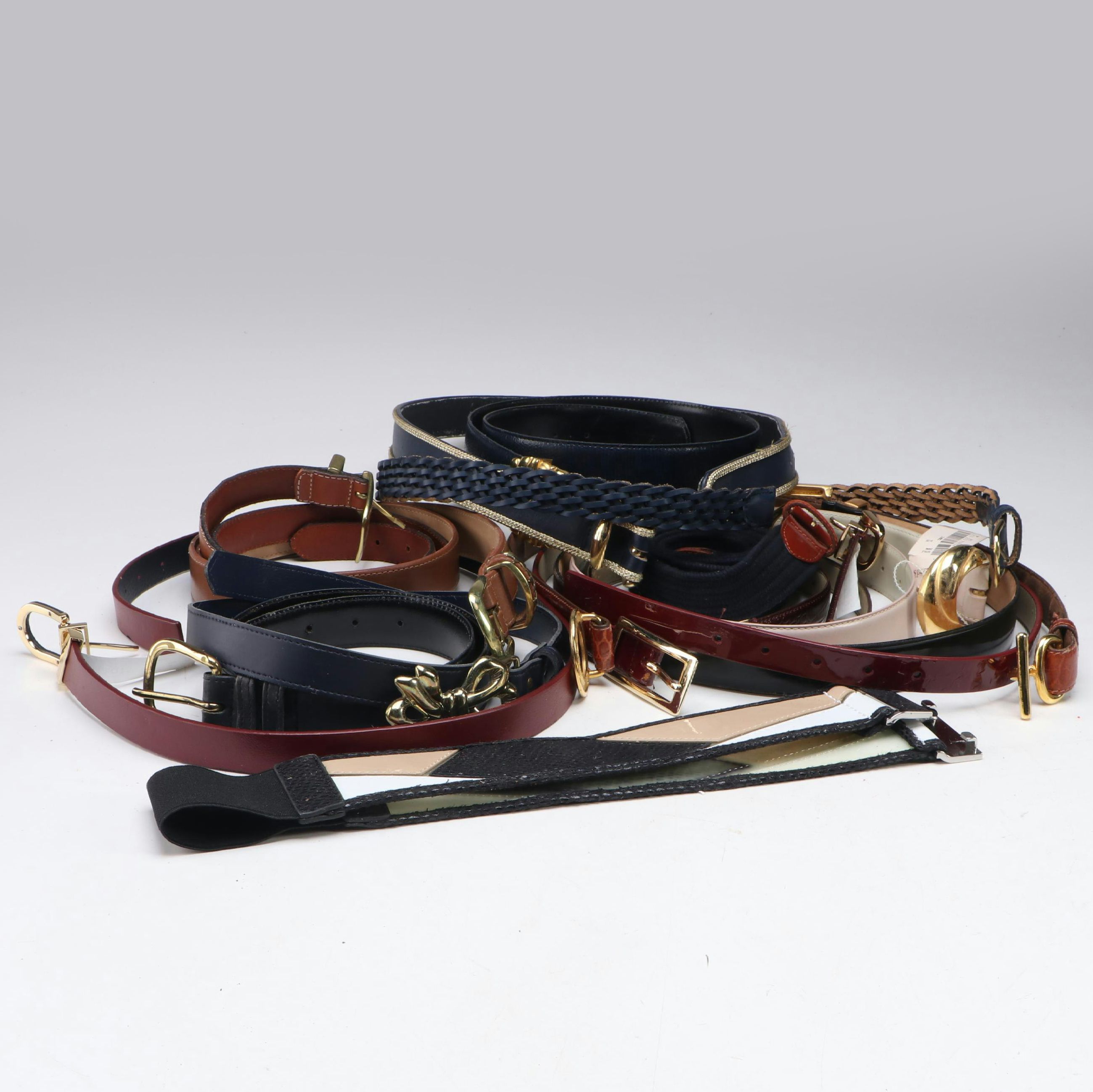 Talbots, Liz Claiborne, Fossil and Other Leather and Synthetic Belts