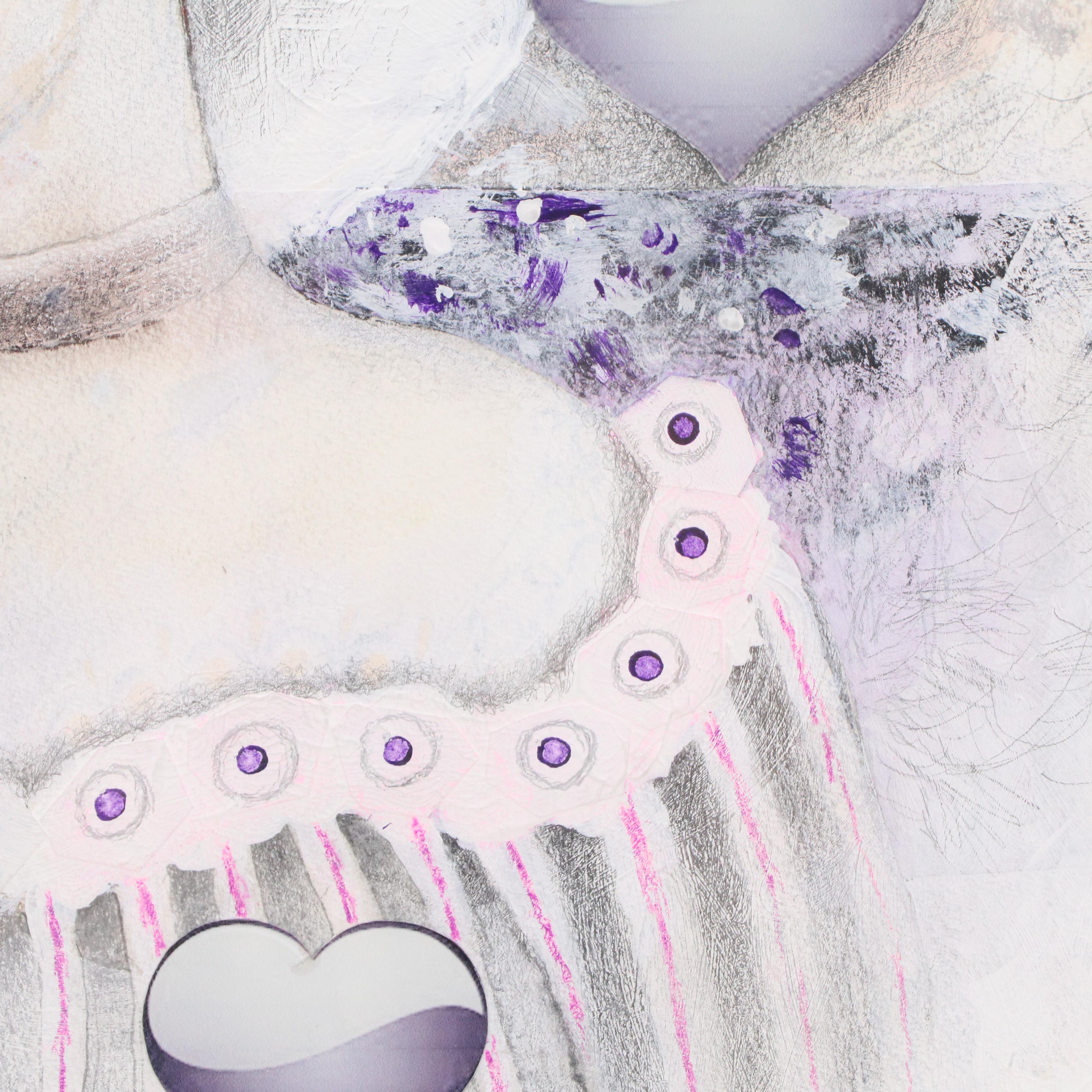 Elmer A. Ruff Portrait Mixed Media Collage, 2016