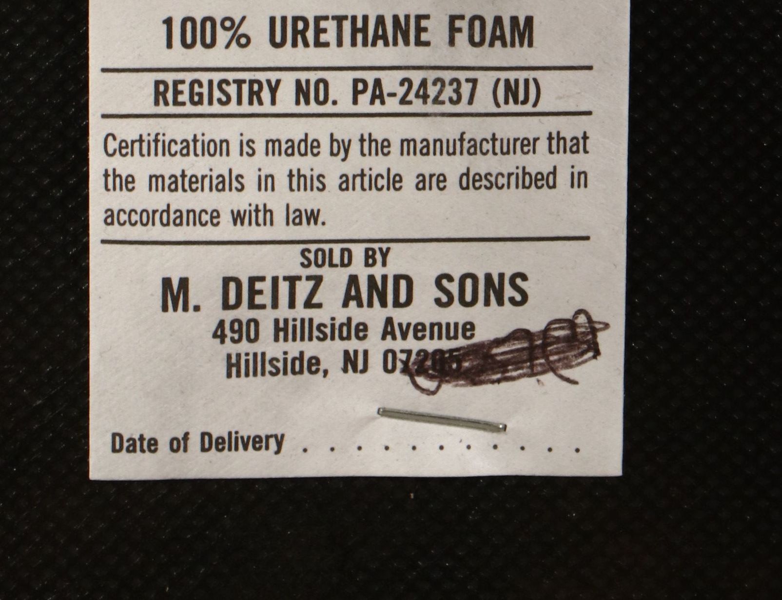 M. Dietz and Sons Laminate and Cast Iron Pub Table with Chairs