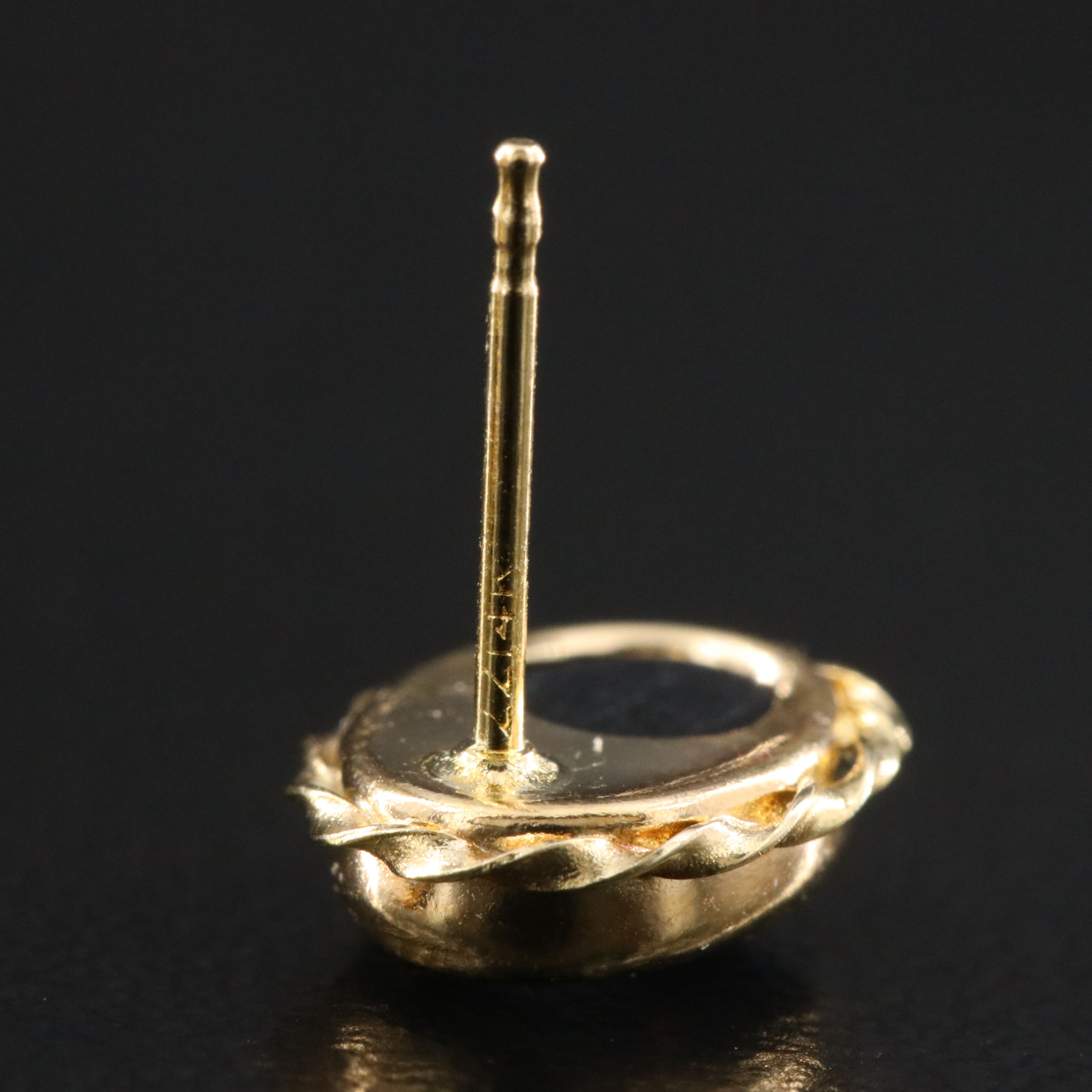 14K Opal Triplet Earrings