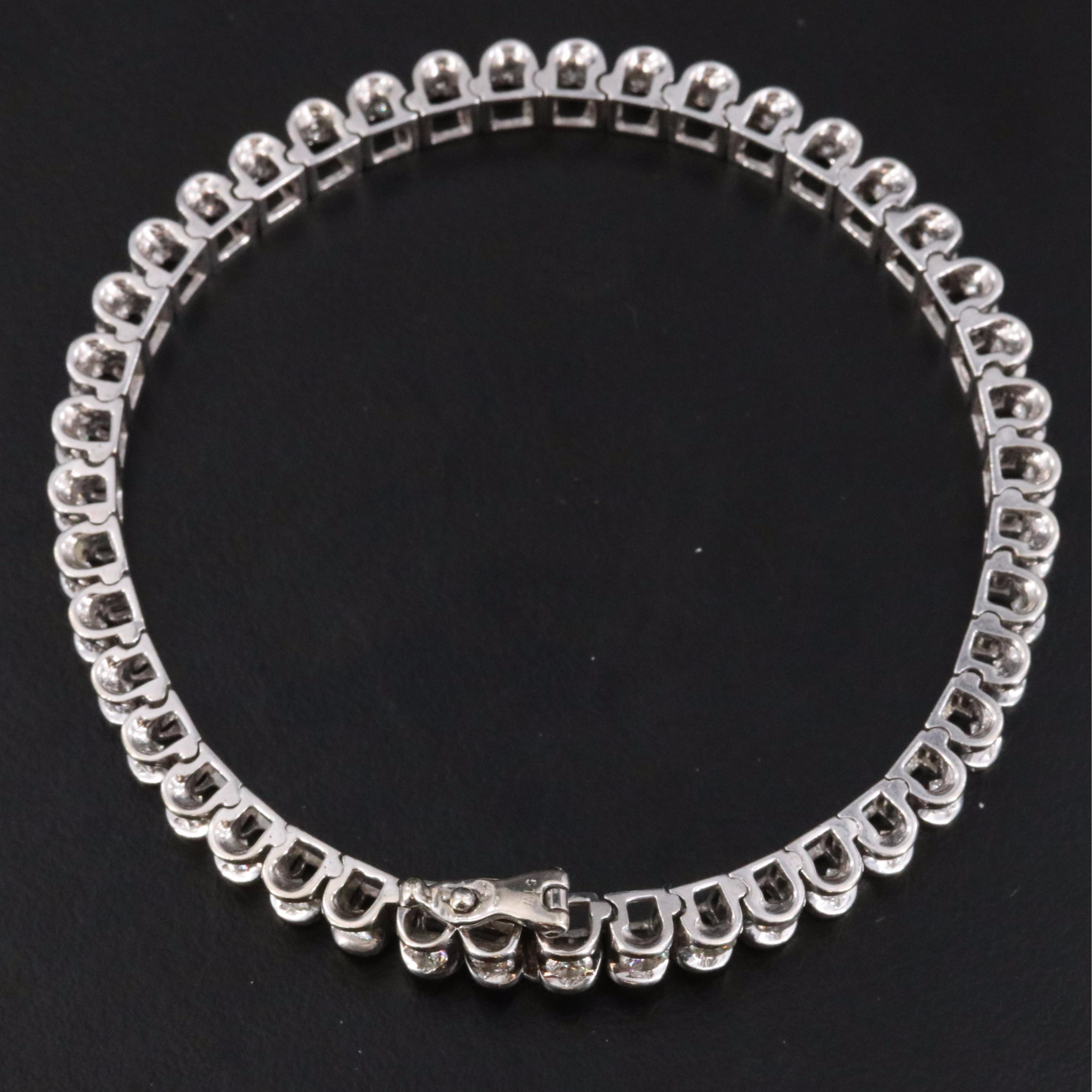 14K 4.75 CTW Diamond Line Bracelet