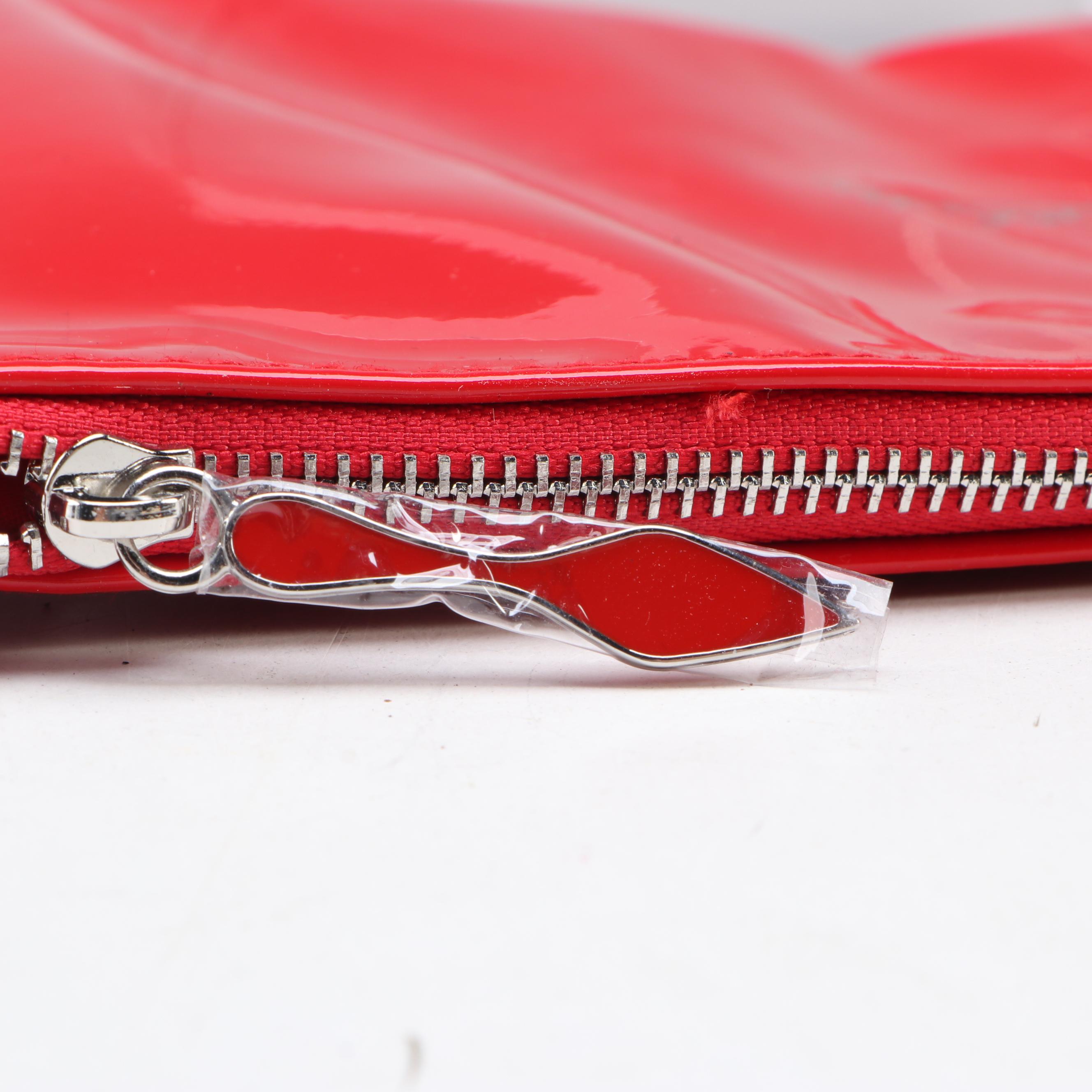 Christian Louboutin Beauté Promotional Pouches & Lipstick Case with Chain Straps