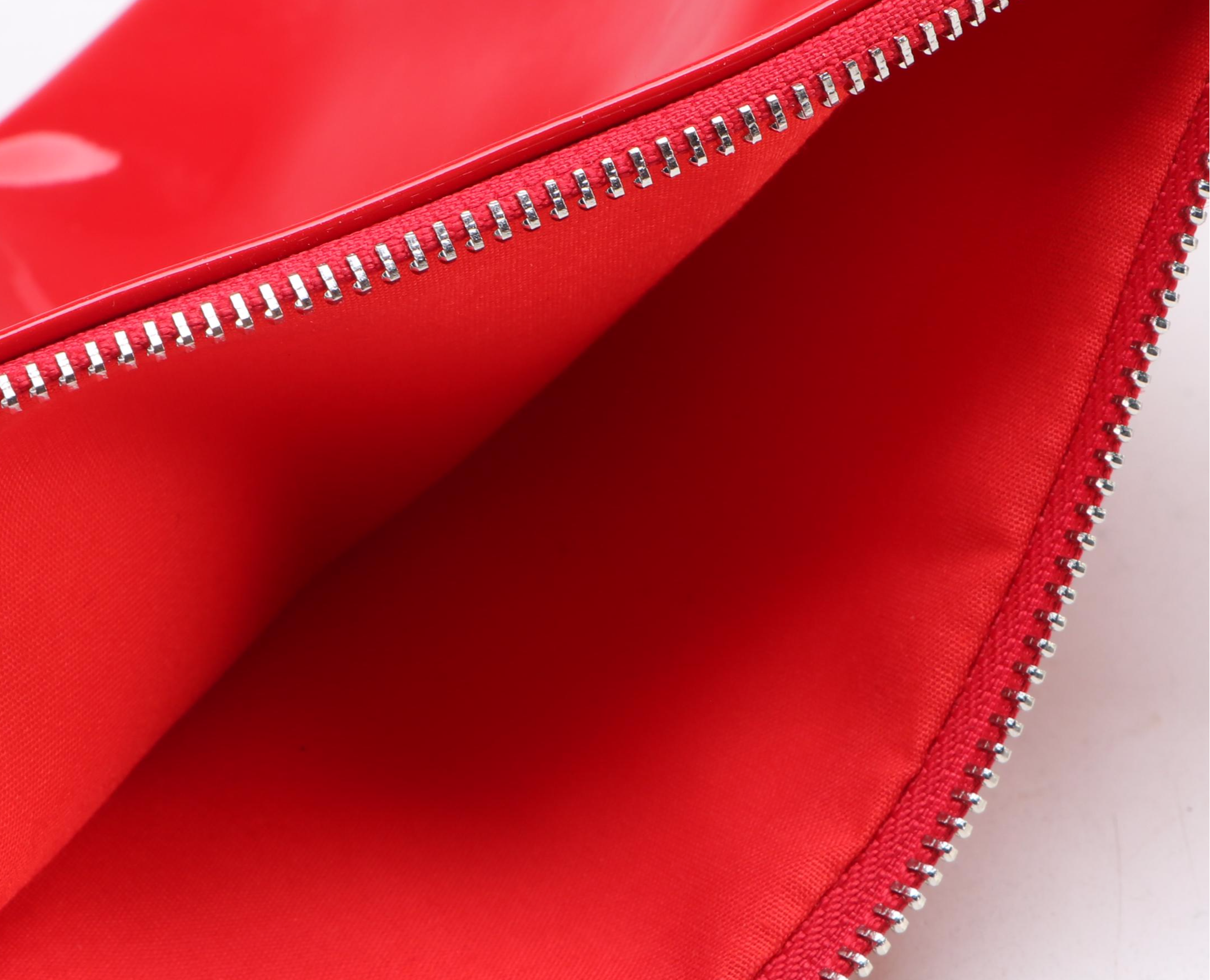 Christian Louboutin Beauté Promotional Pouches & Lipstick Case with Chain Straps