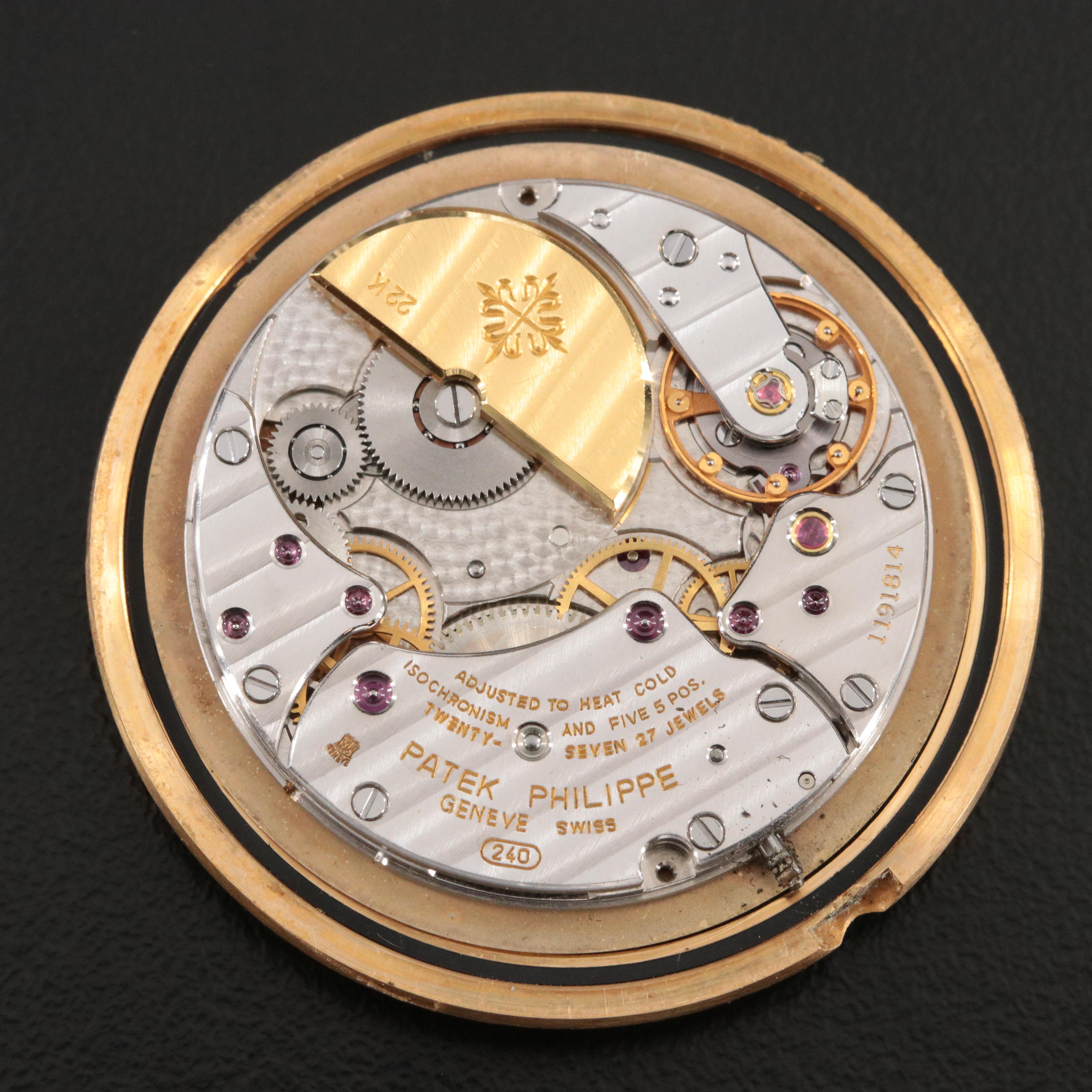 18K Patek Philippe Vintage Calatrava Sigma Dial Watch