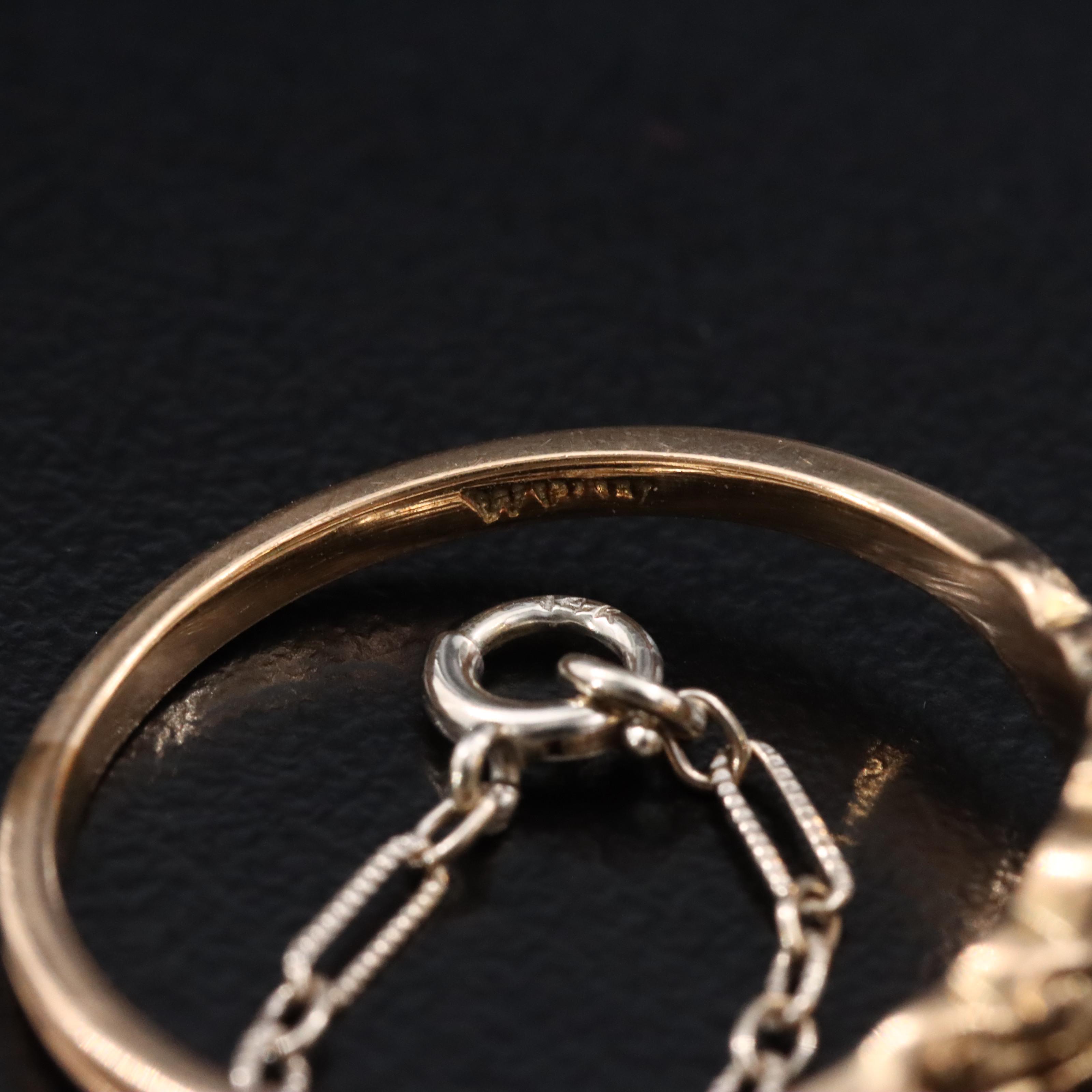 14K Rock Crystal and Diamond Necklace and 10K Garnet Glass Doublet Ring