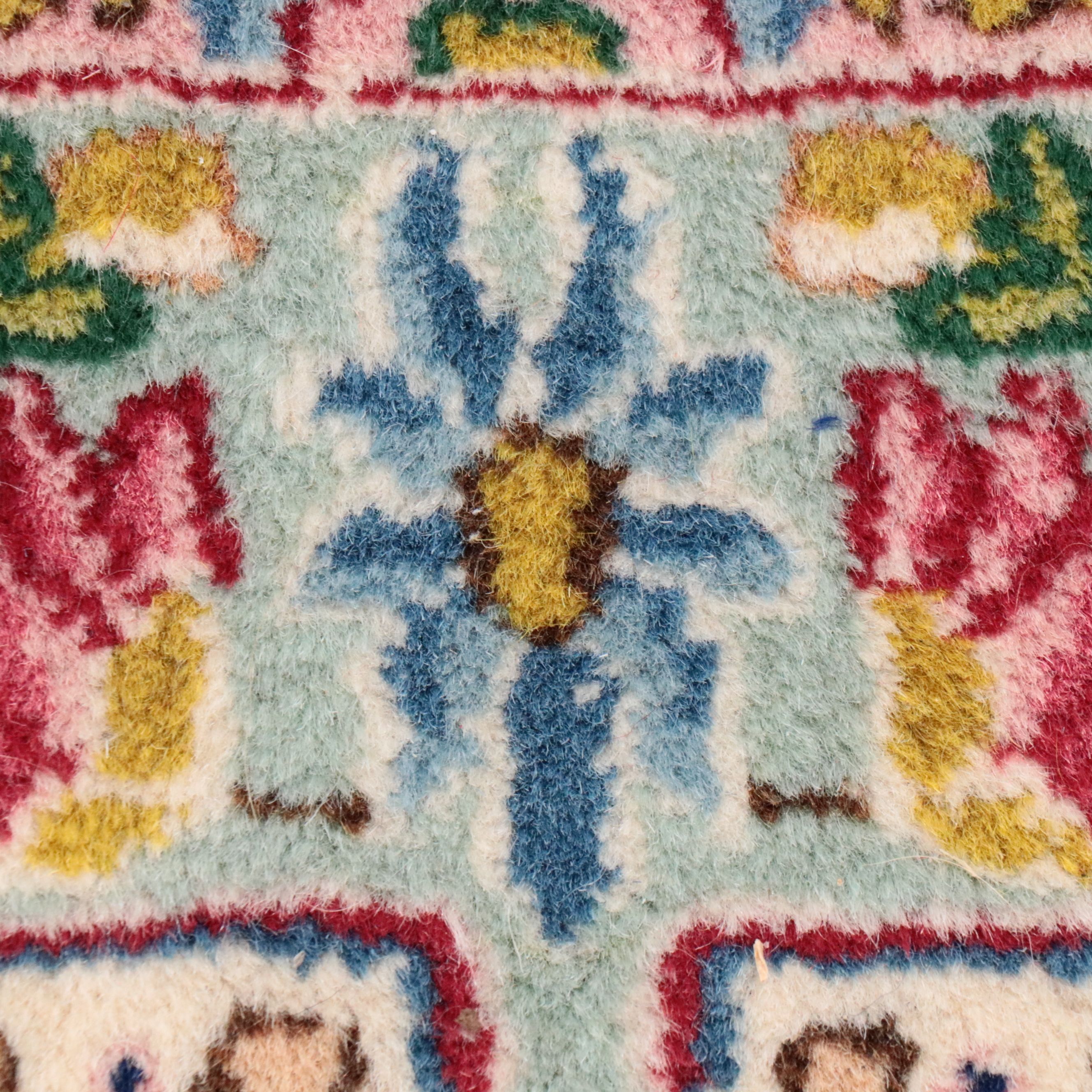 6'6 x 10'9 Hand-Knotted Persian Radar Kerman Area Rug