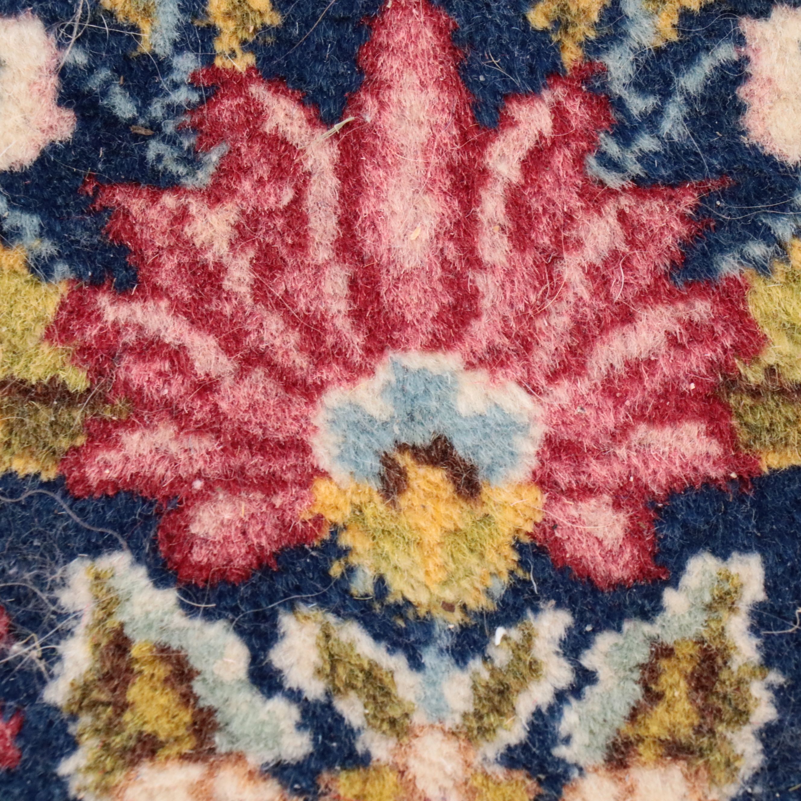 6'6 x 10'9 Hand-Knotted Persian Radar Kerman Area Rug