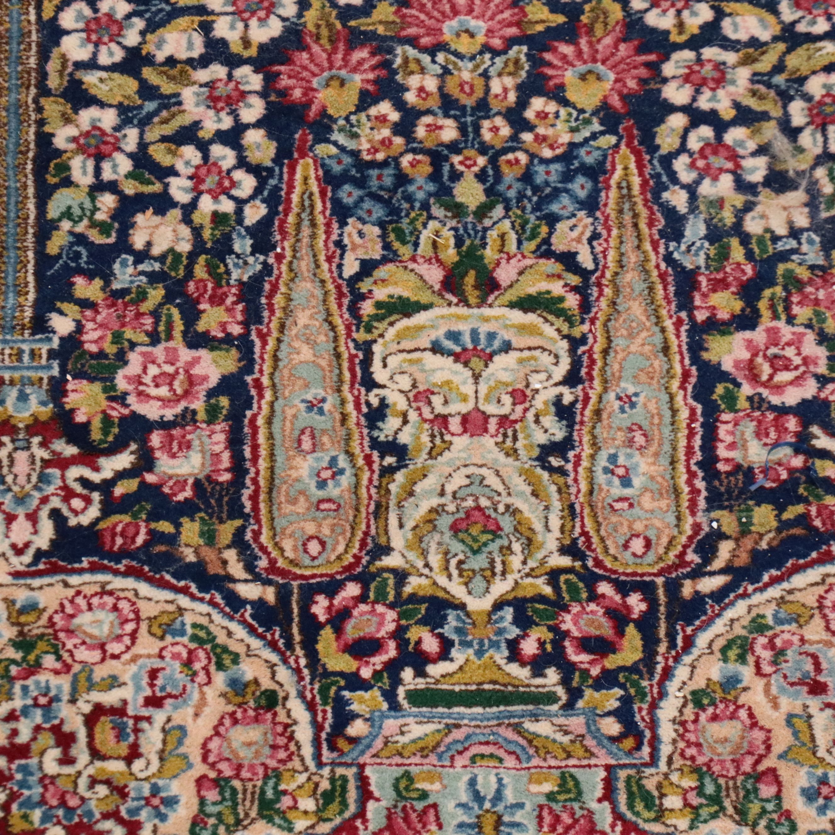 6'6 x 10'9 Hand-Knotted Persian Radar Kerman Area Rug