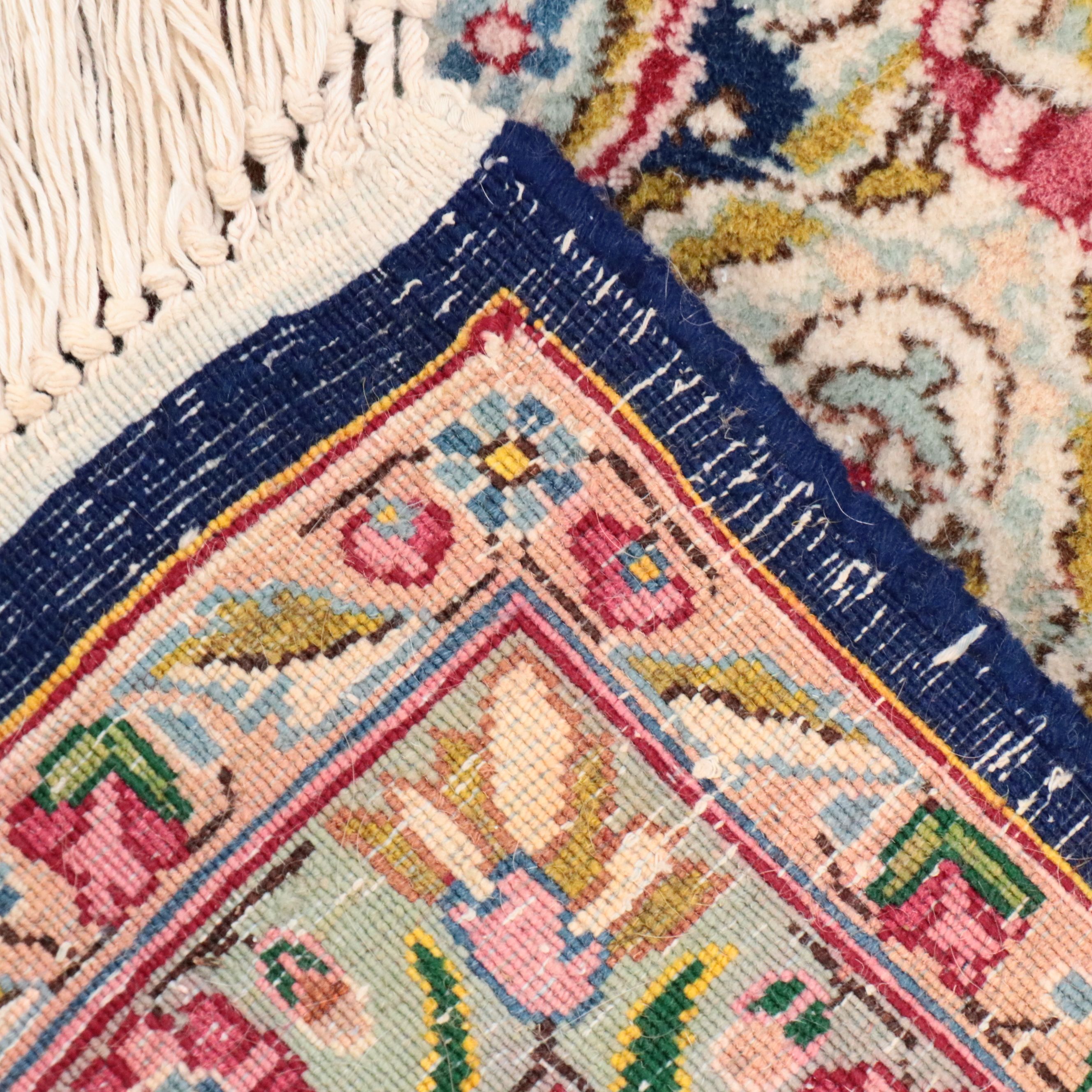 6'6 x 10'9 Hand-Knotted Persian Radar Kerman Area Rug