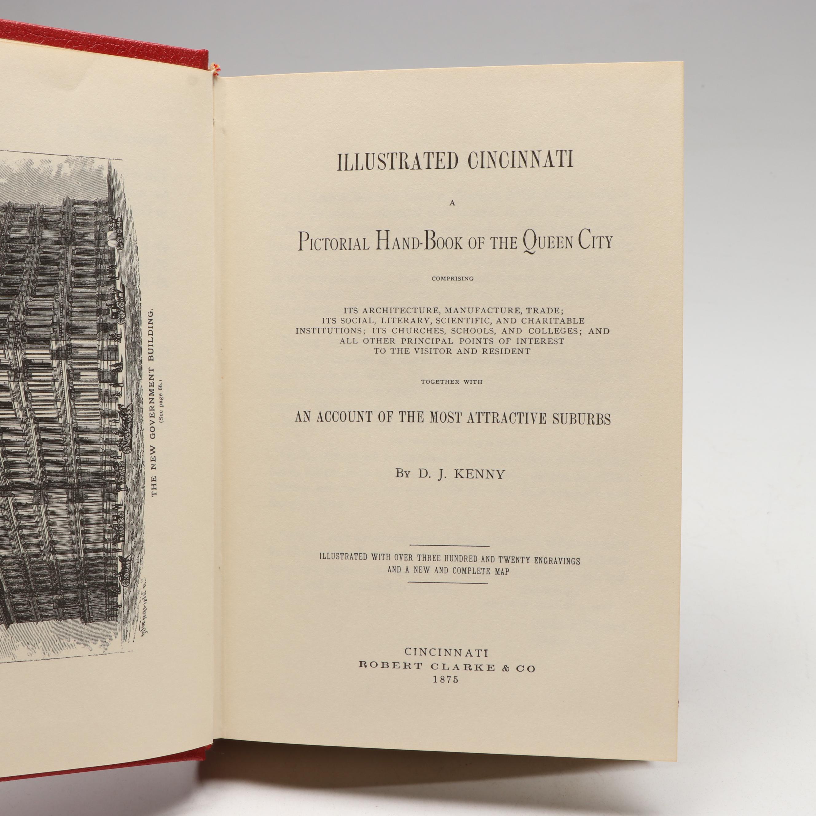 Limited Edition "Illustrated Cincinnati" Facsimiles with More Cincinnati Books