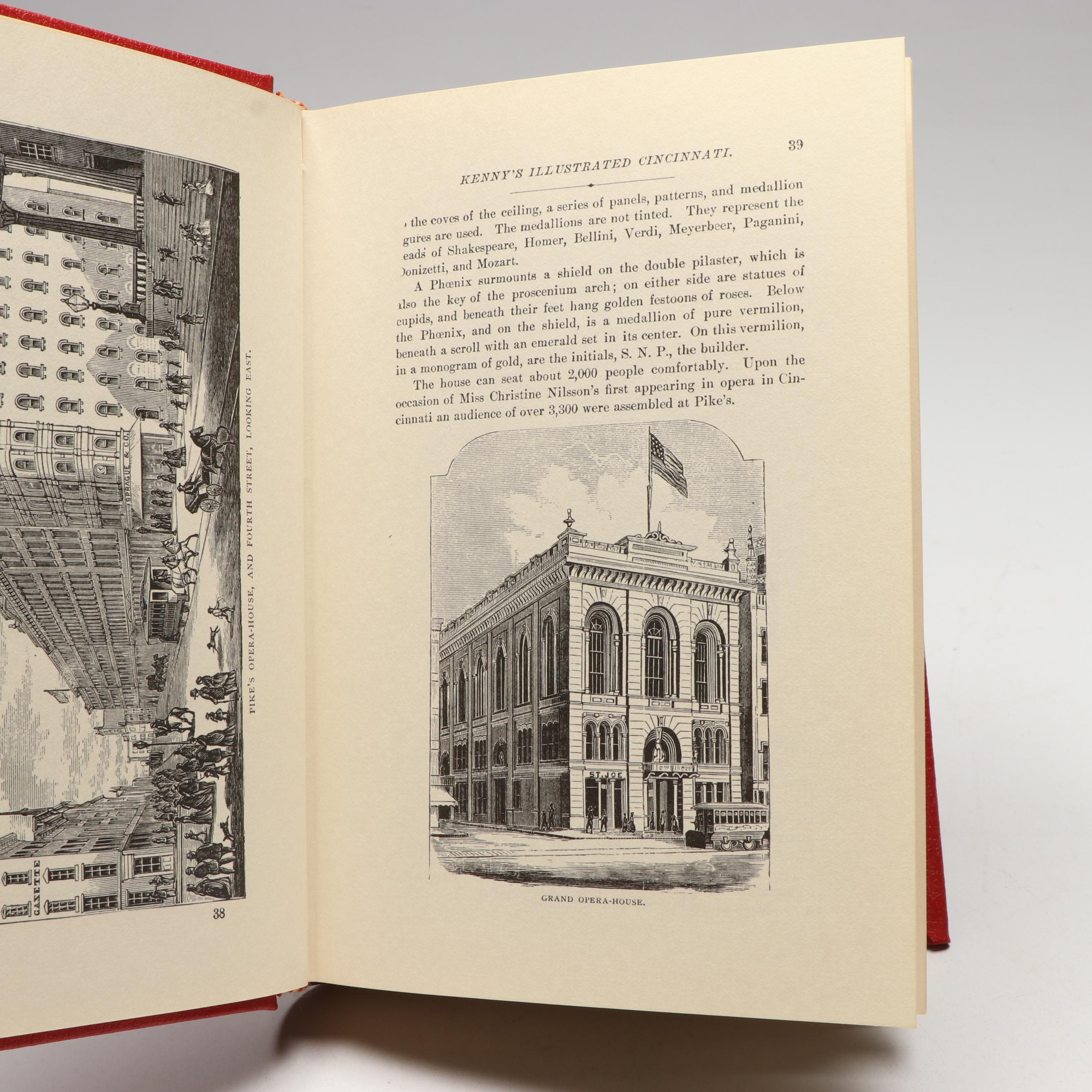 Limited Edition "Illustrated Cincinnati" Facsimiles with More Cincinnati Books