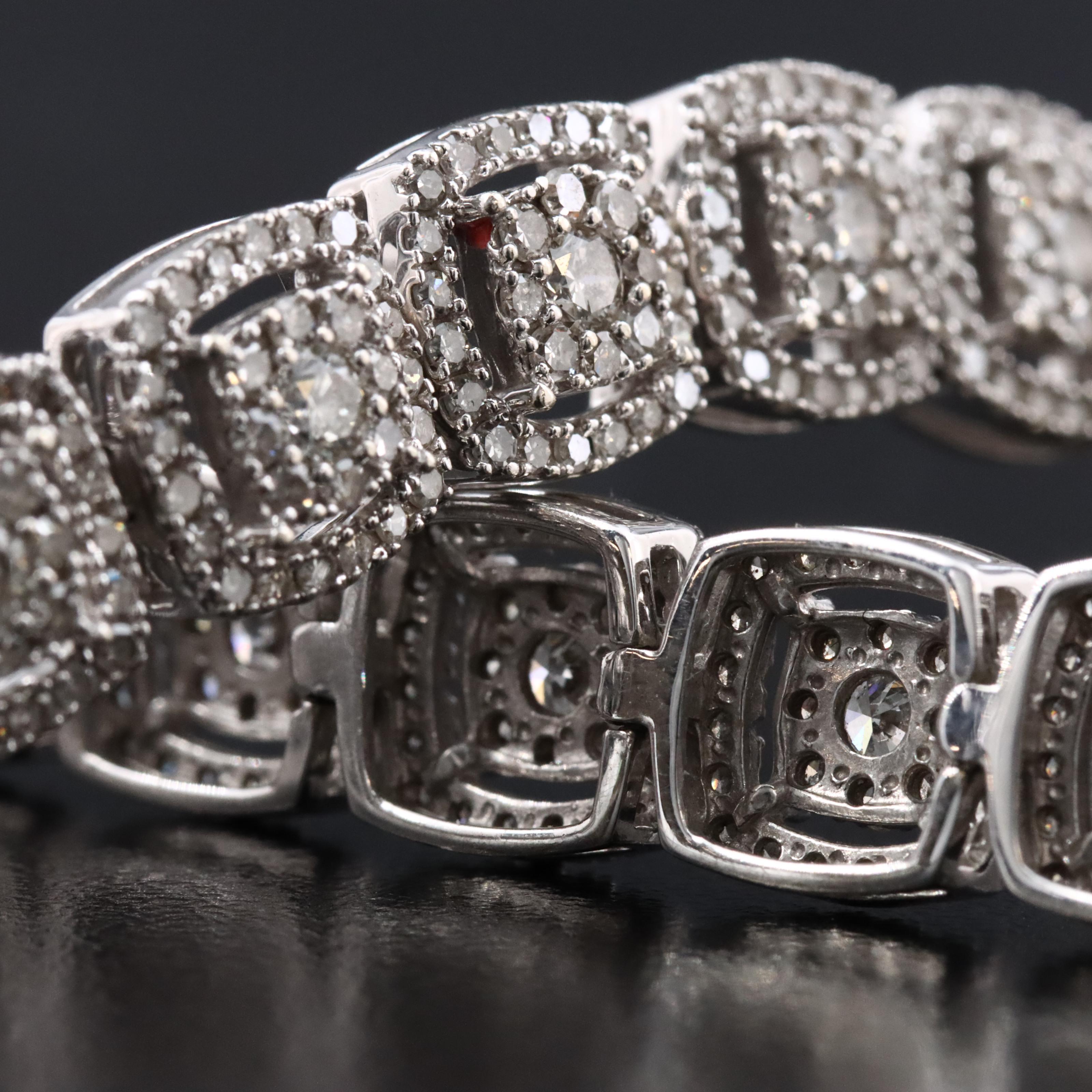 10K 4.96 CTW Diamond Bracelet