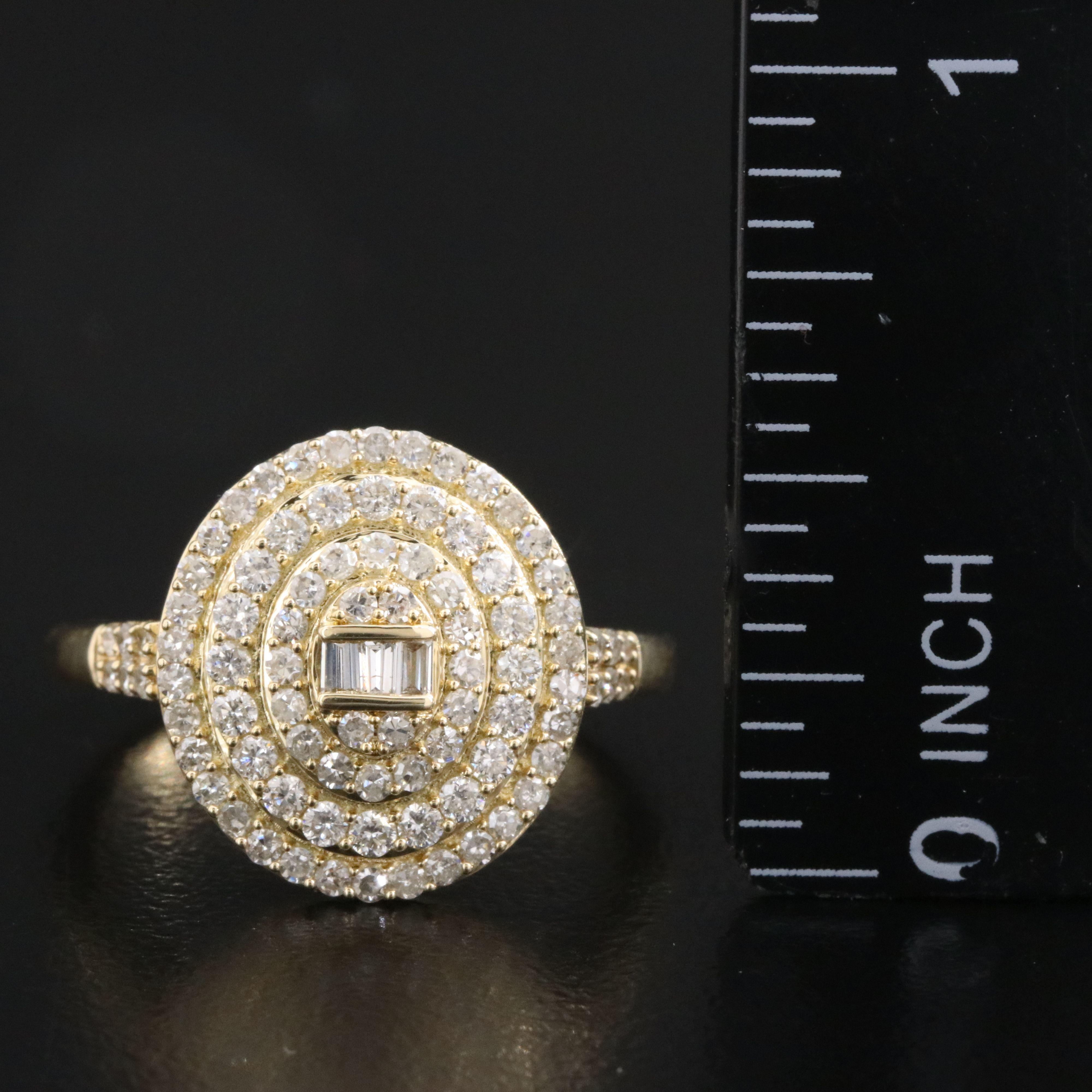 14K 0.74 CTW Diamond Ring