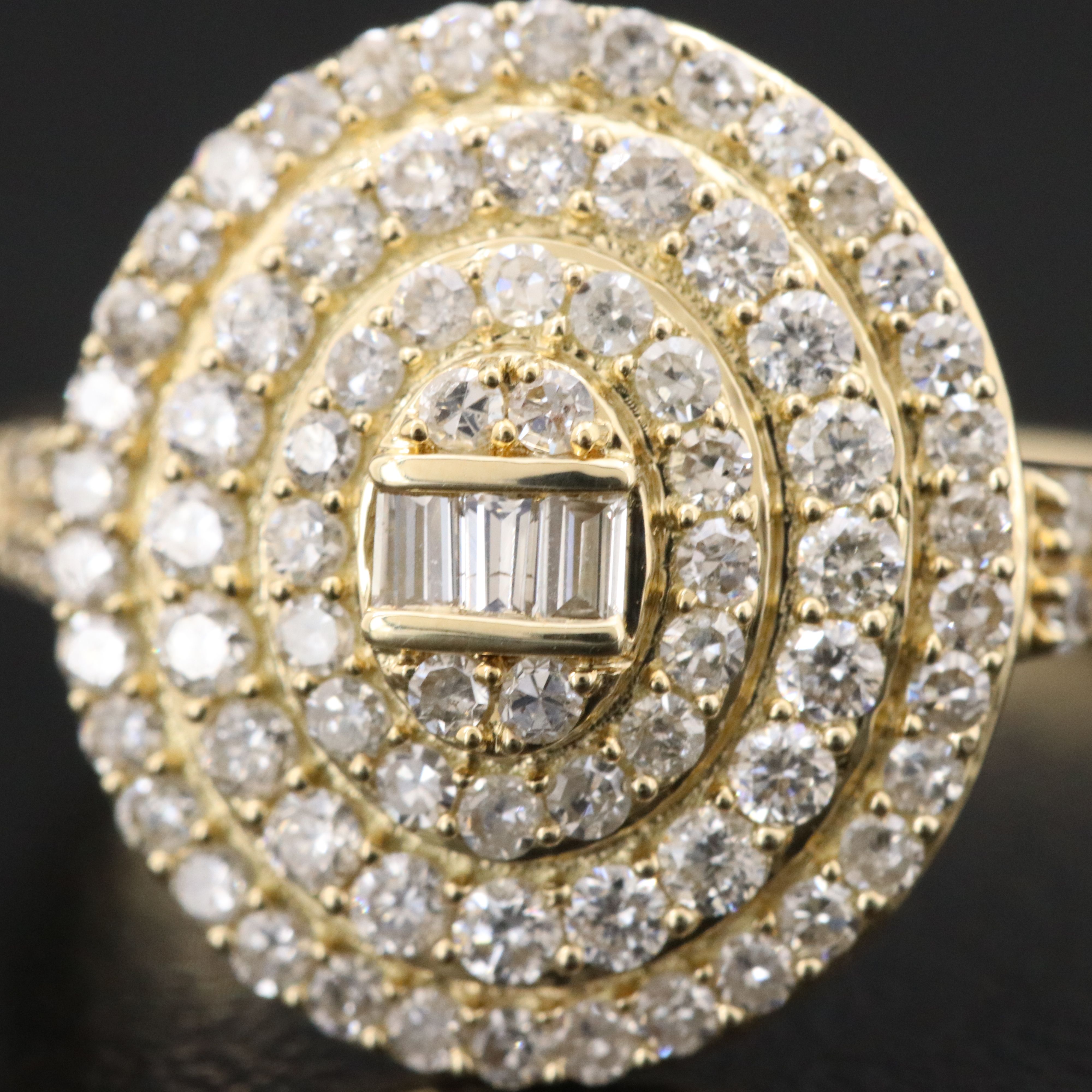 14K 0.74 CTW Diamond Ring