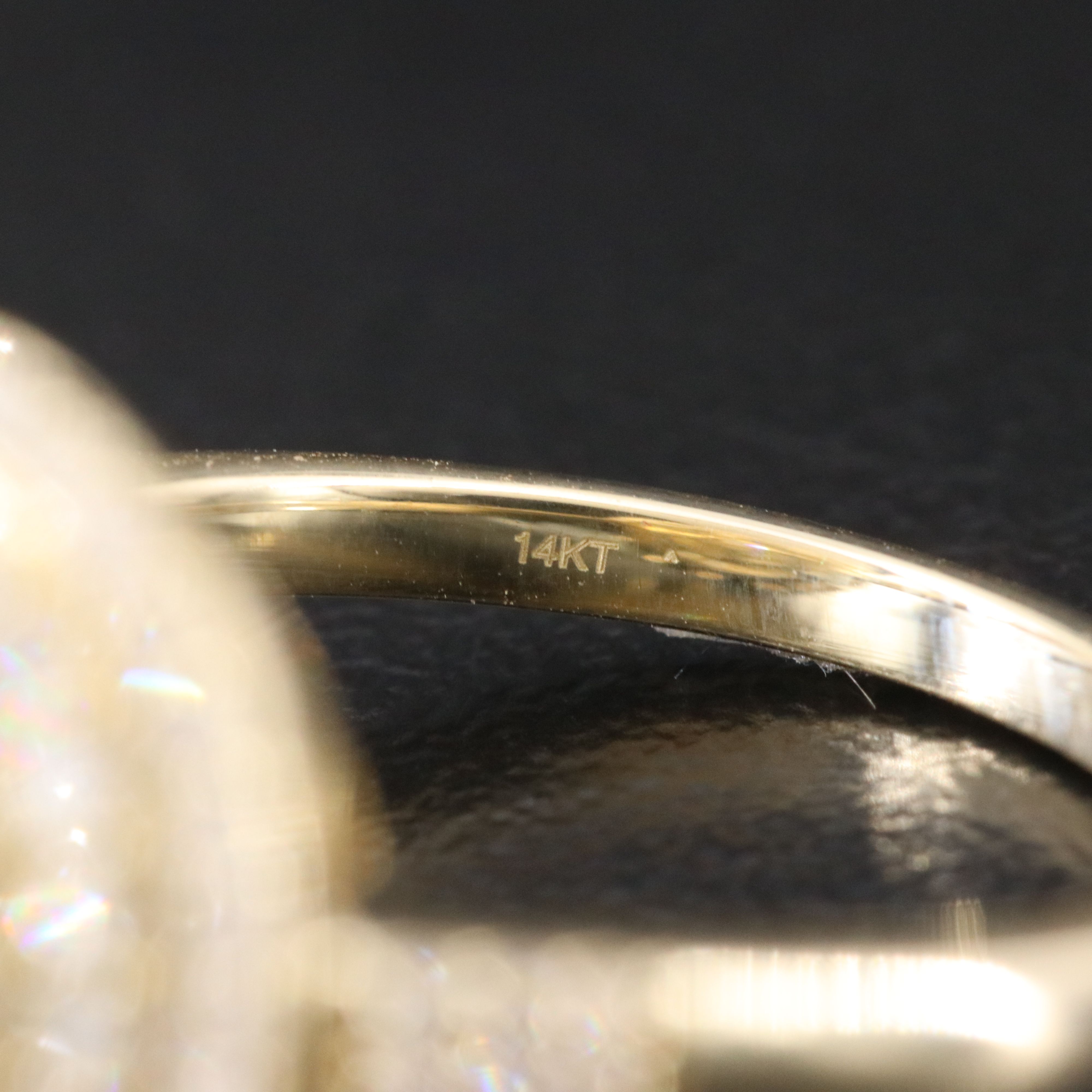 14K 0.74 CTW Diamond Ring