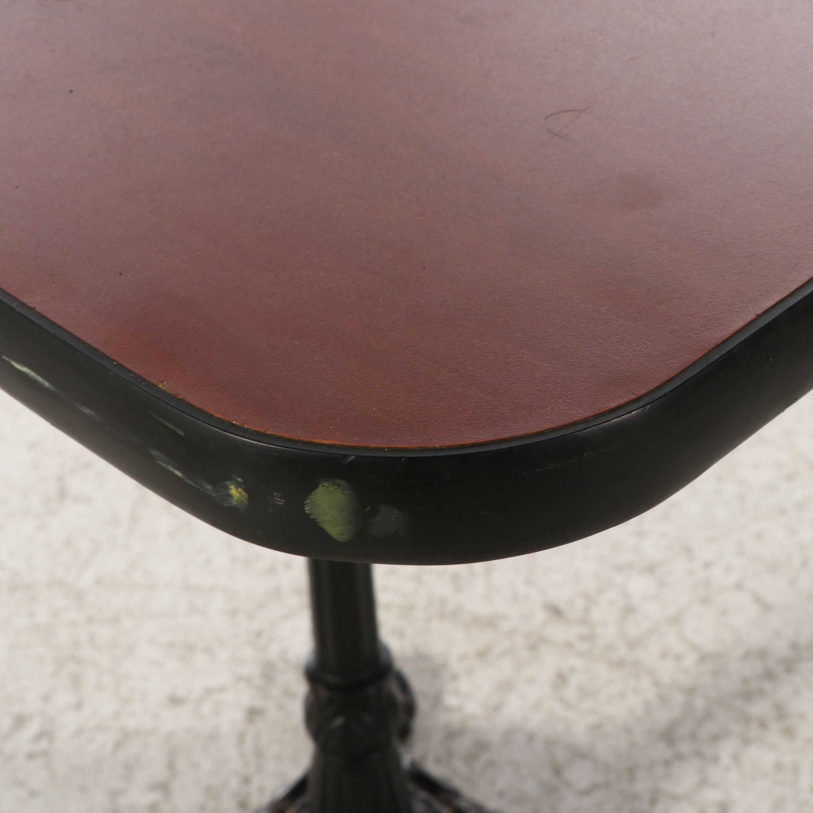 Three Piece Art Nouveau Style Dining Set with M. Dietz & Son Chairs