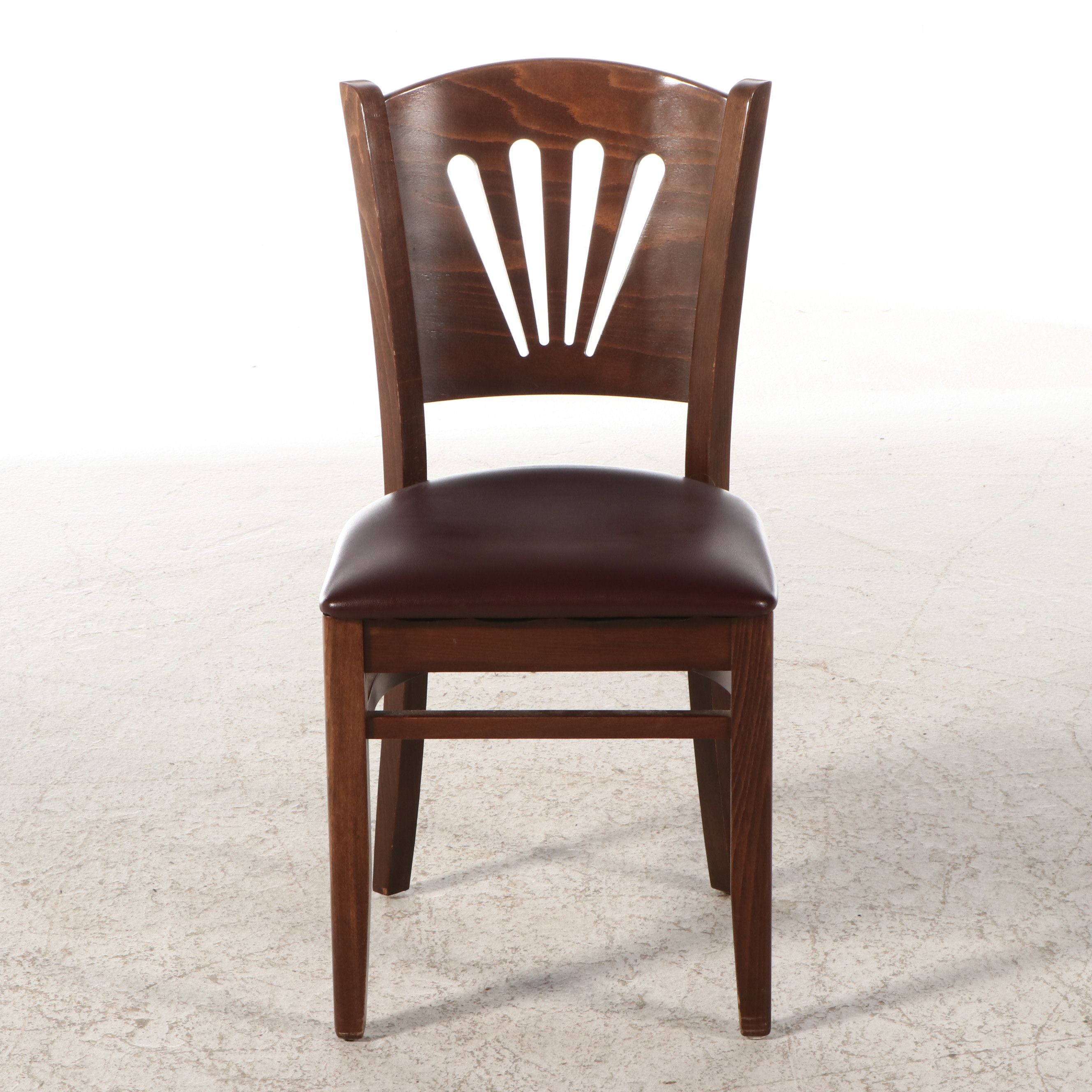 Three Piece Art Nouveau Style Dining Set with M. Dietz & Son Chairs