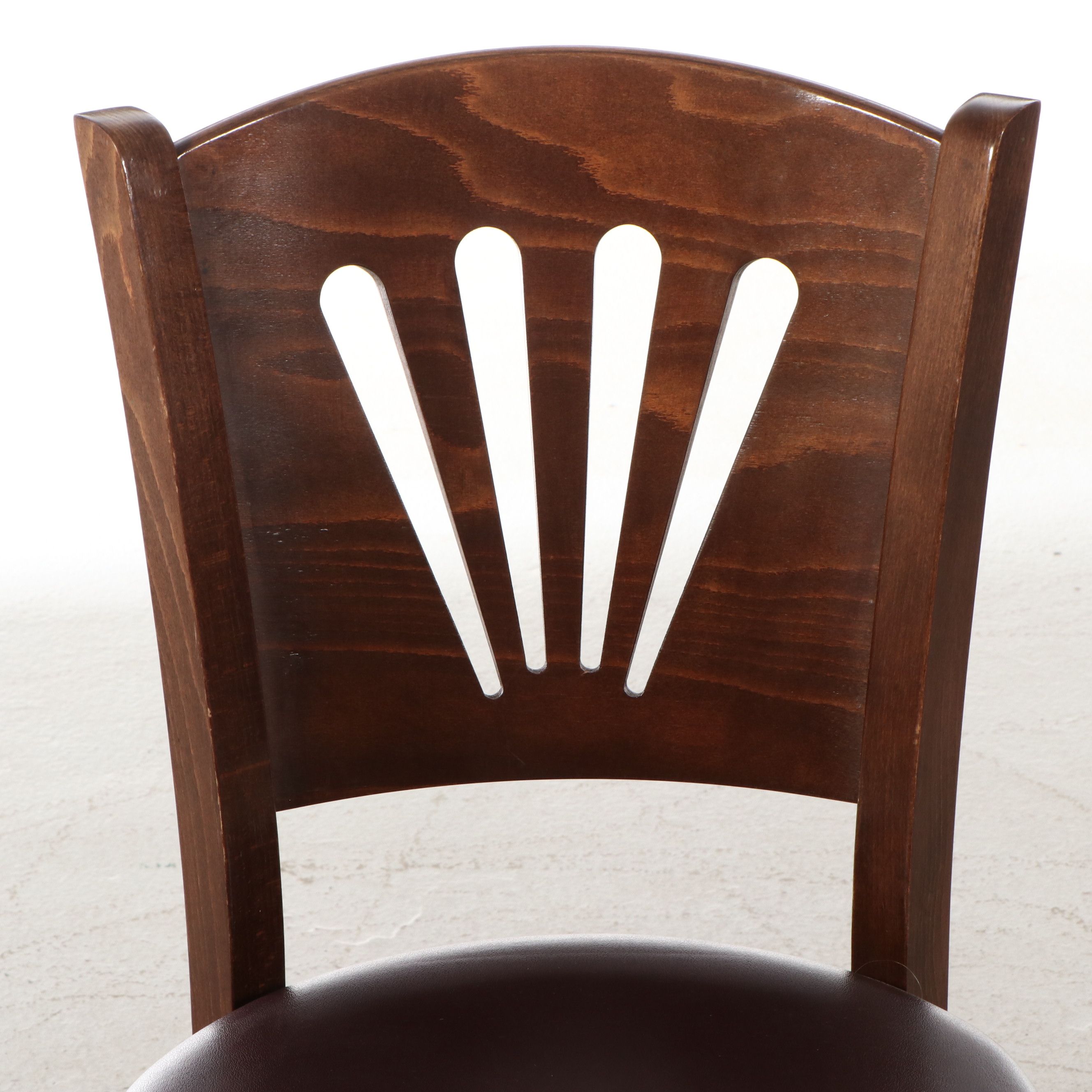 Three Piece Art Nouveau Style Dining Set with M. Dietz & Son Chairs