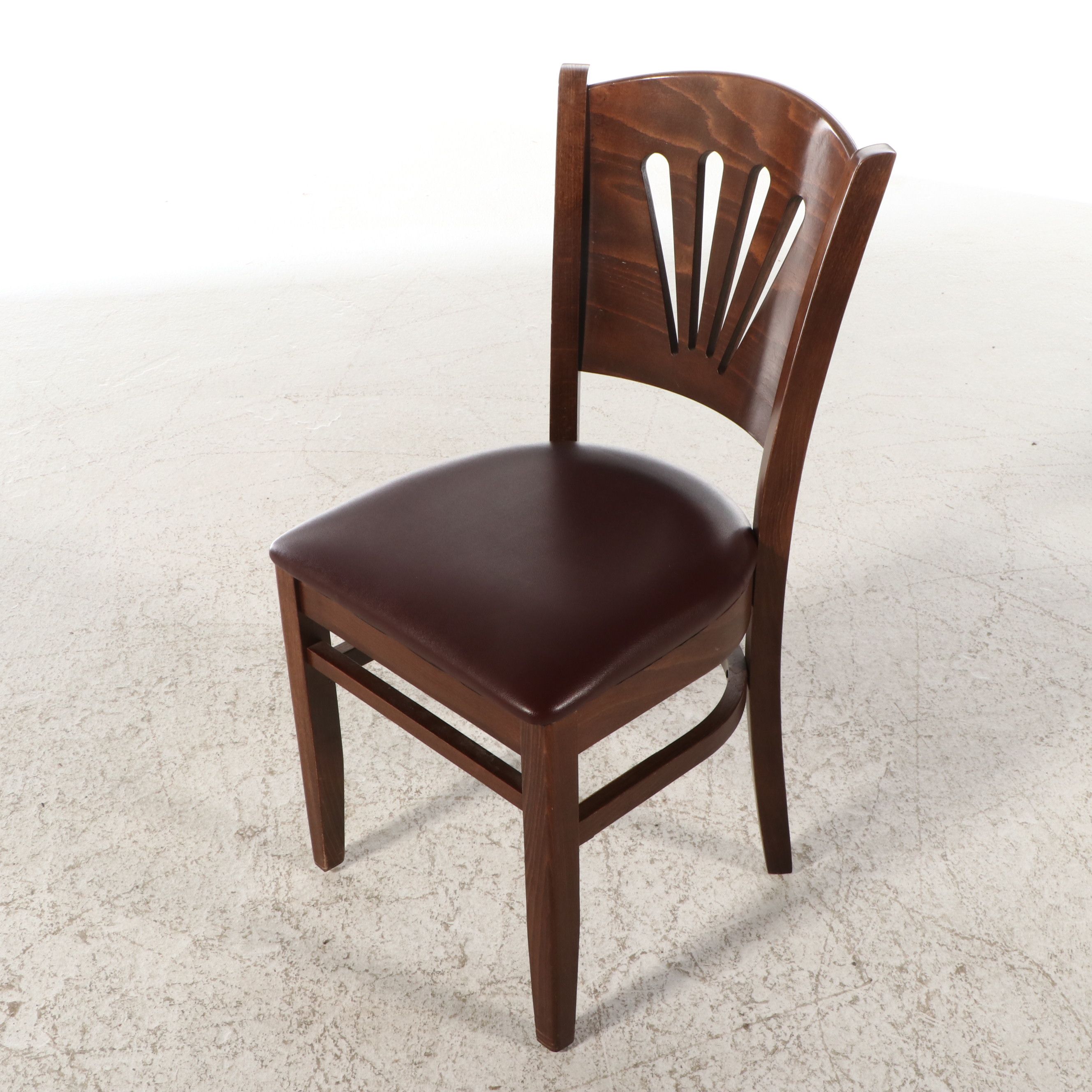 Three Piece Art Nouveau Style Dining Set with M. Dietz & Son Chairs