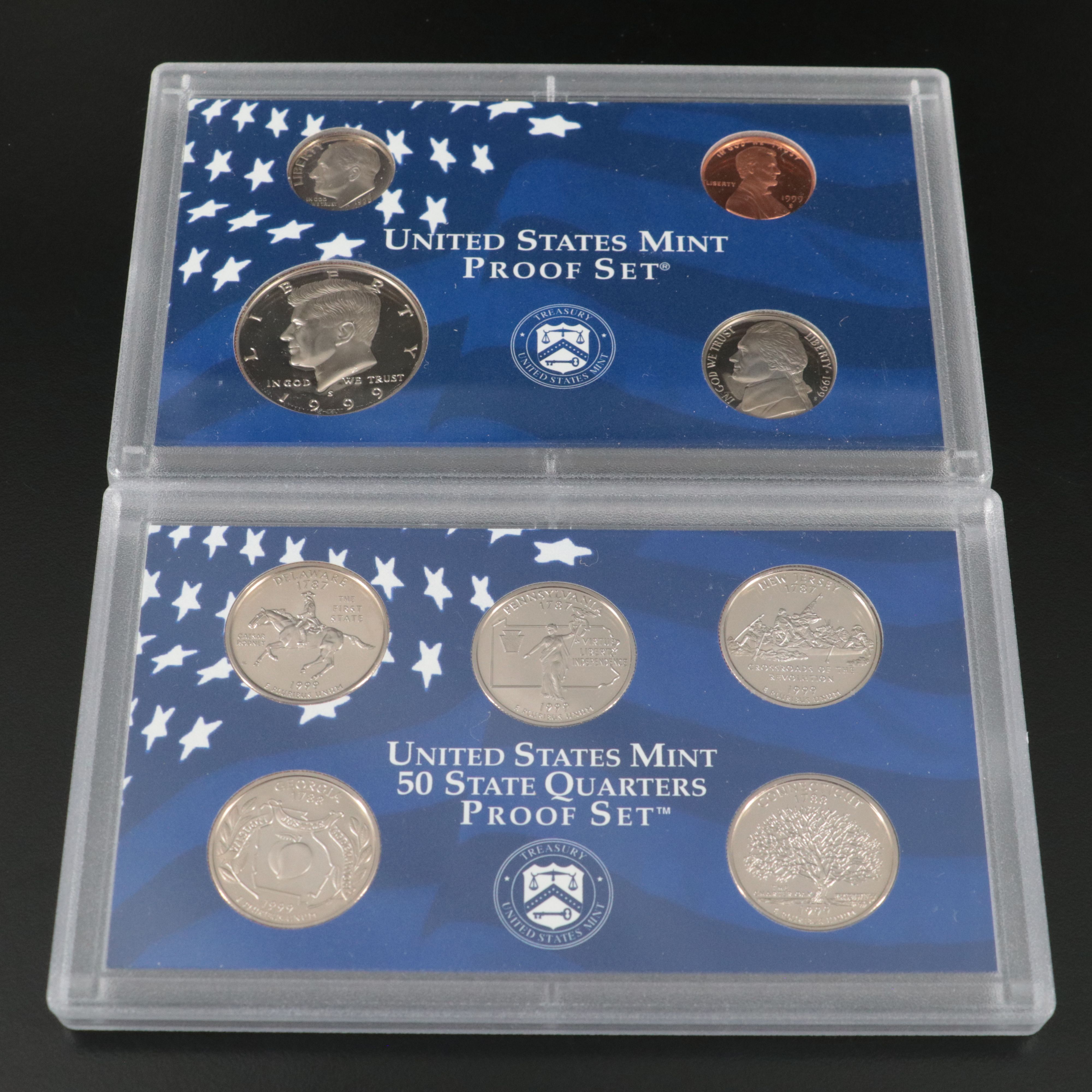 Eleven Different Modern Proof Sets,1999-2011 Missing Only 2001 and 2007