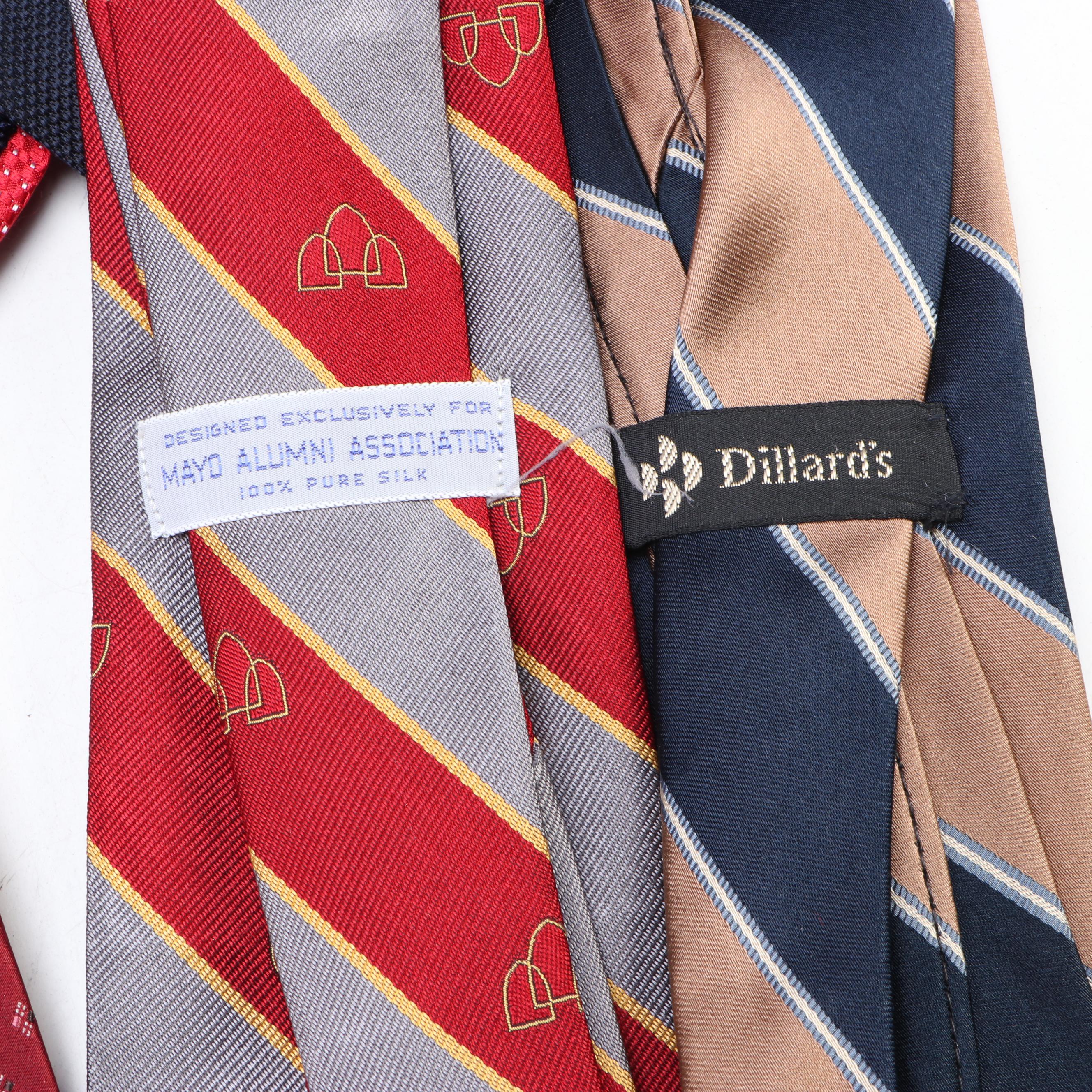 Tommy Hilfiger, Brooks Brothers, Land's End, and More Patterned Silk Neckties