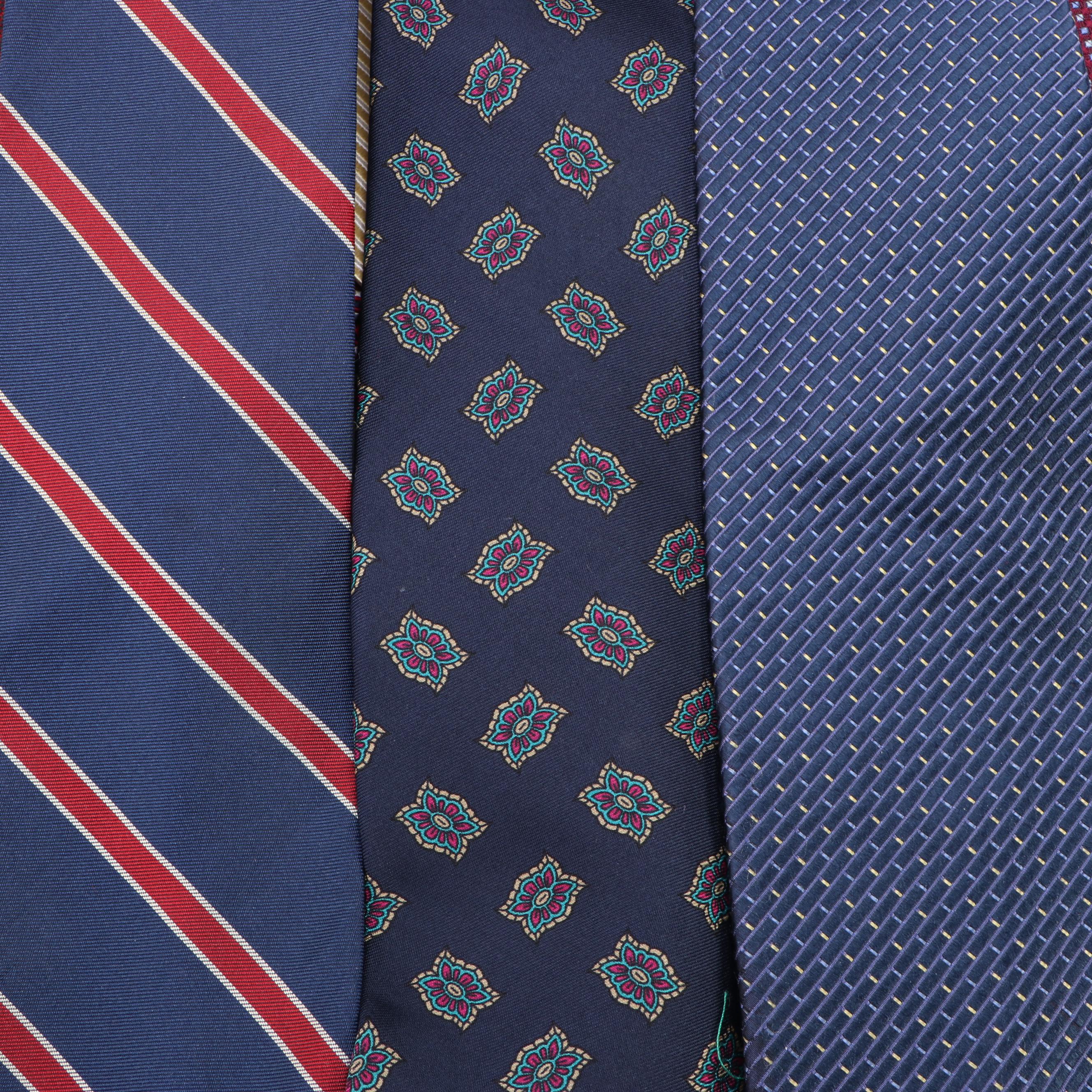 Tommy Hilfiger, Brooks Brothers, Land's End, and More Patterned Silk Neckties
