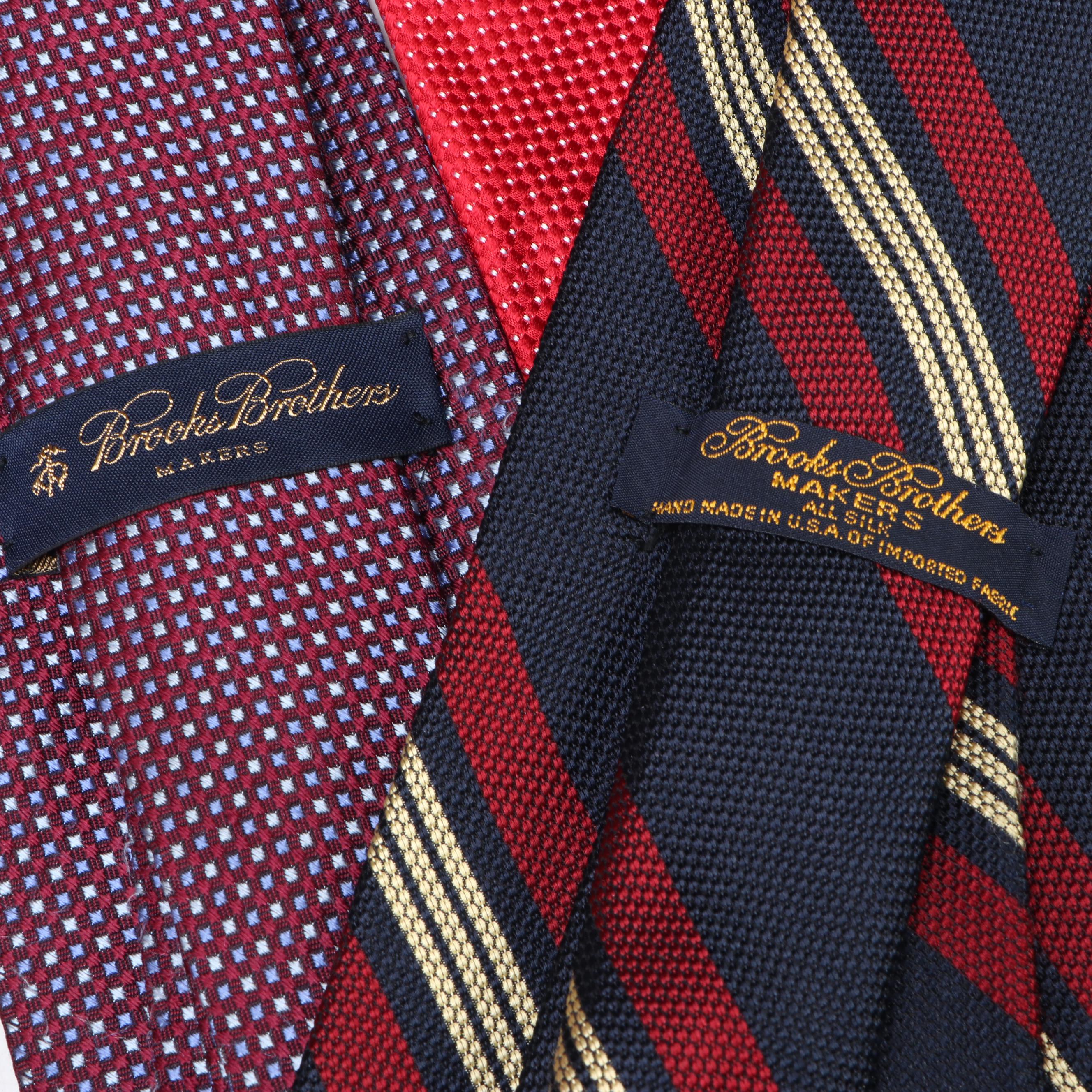 Tommy Hilfiger, Brooks Brothers, Land's End, and More Patterned Silk Neckties