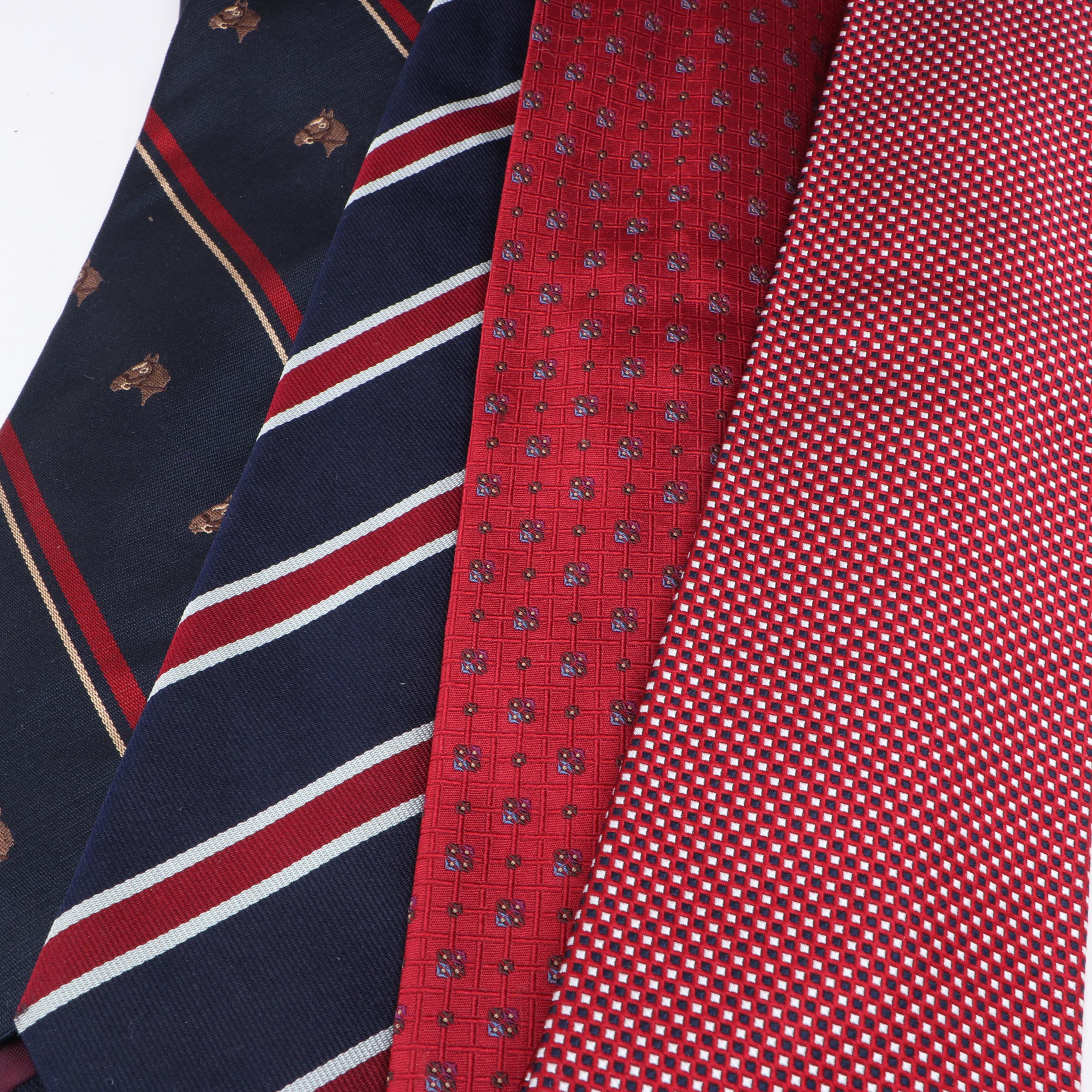 Tommy Hilfiger, Brooks Brothers, Land's End, and More Patterned Silk Neckties